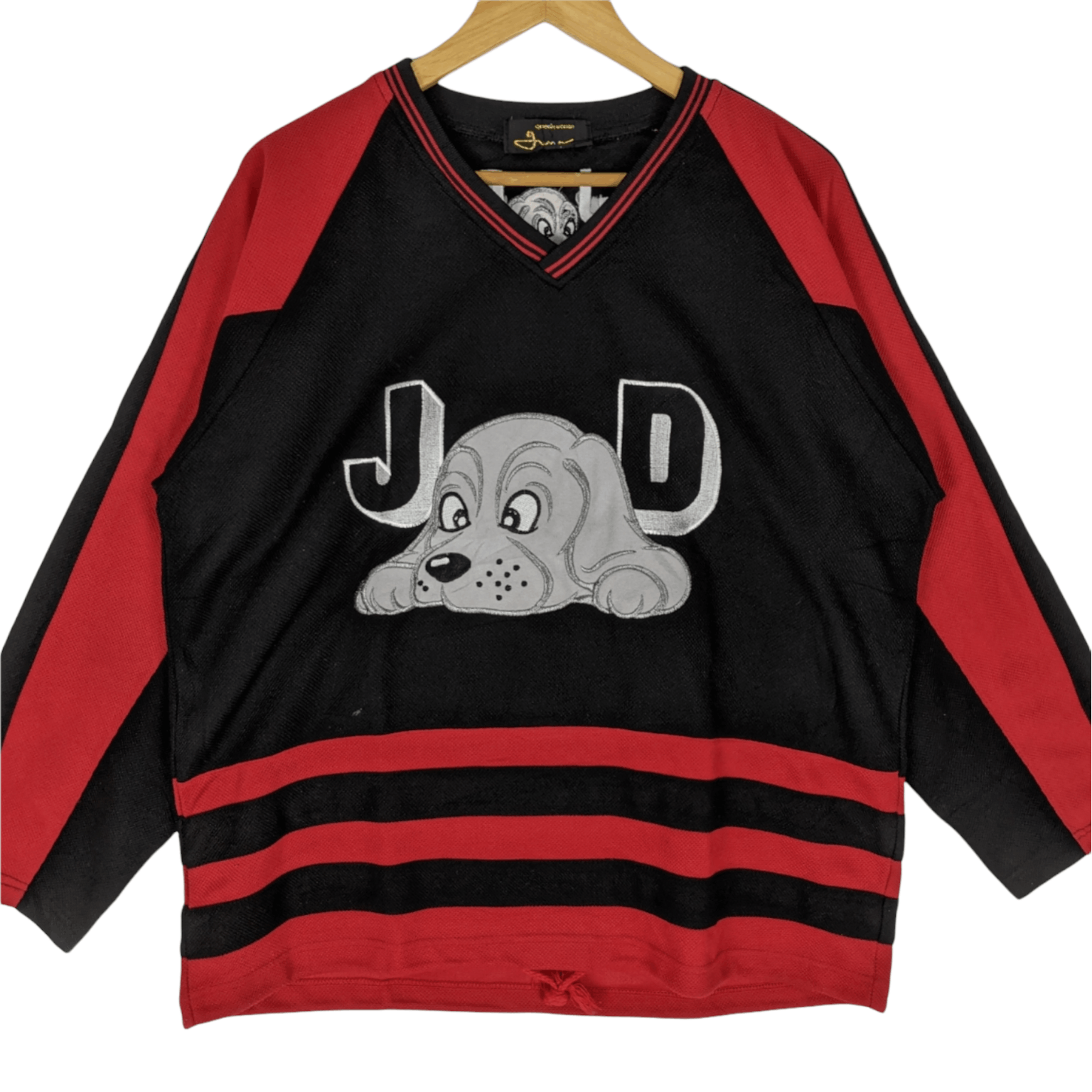 Japanese Brand JUNO JD CLUB Big Spell Out Logo Hip Hop Sweatshirt Size US L / EU 52-54 / 3 - 2 Thumbnail