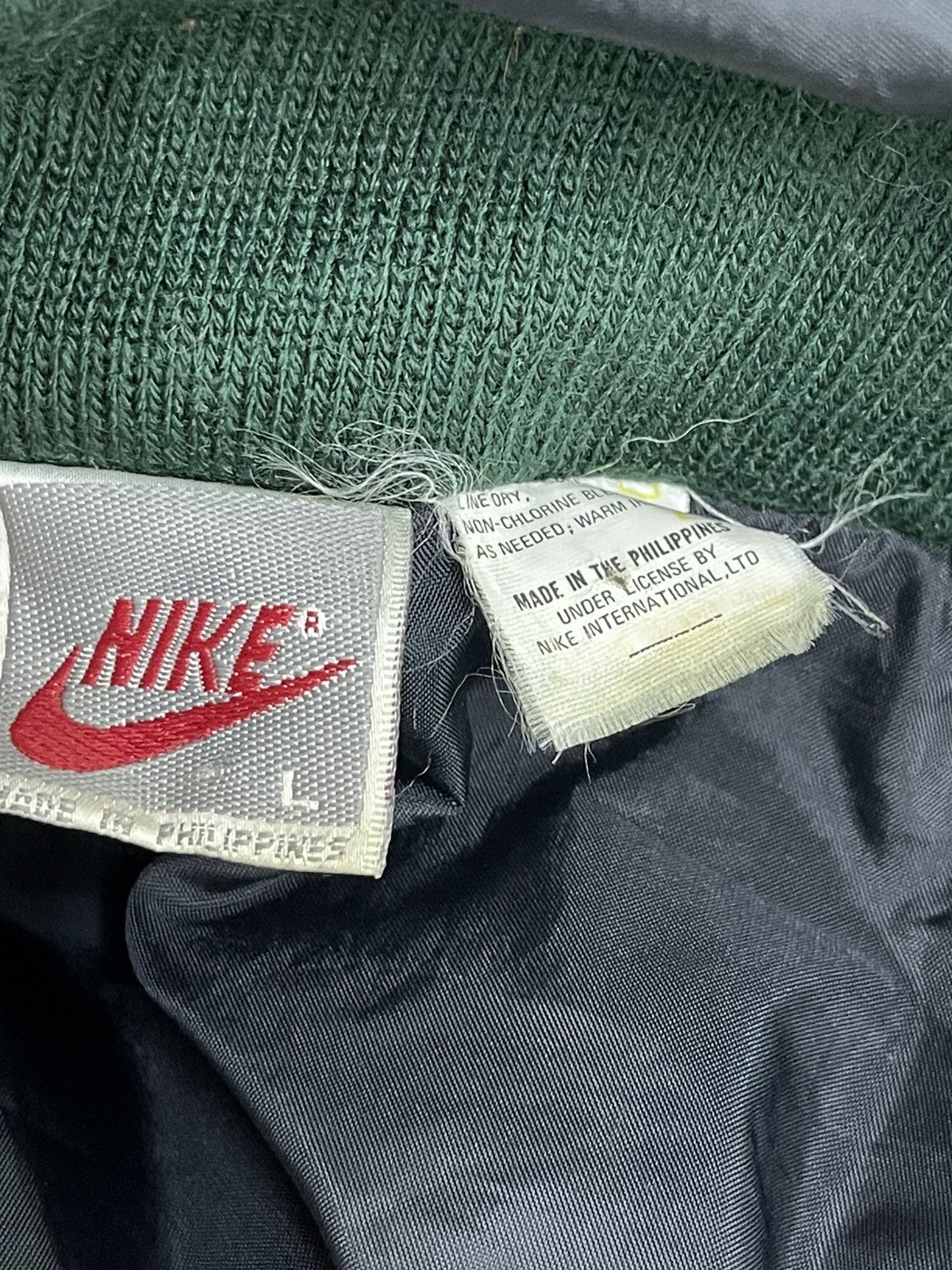 Nike Vtg Early 90s Nike Just Do It Big Logo Thin Jacket 3🟩0 Size US L / EU 52-54 / 3 - 8 Thumbnail