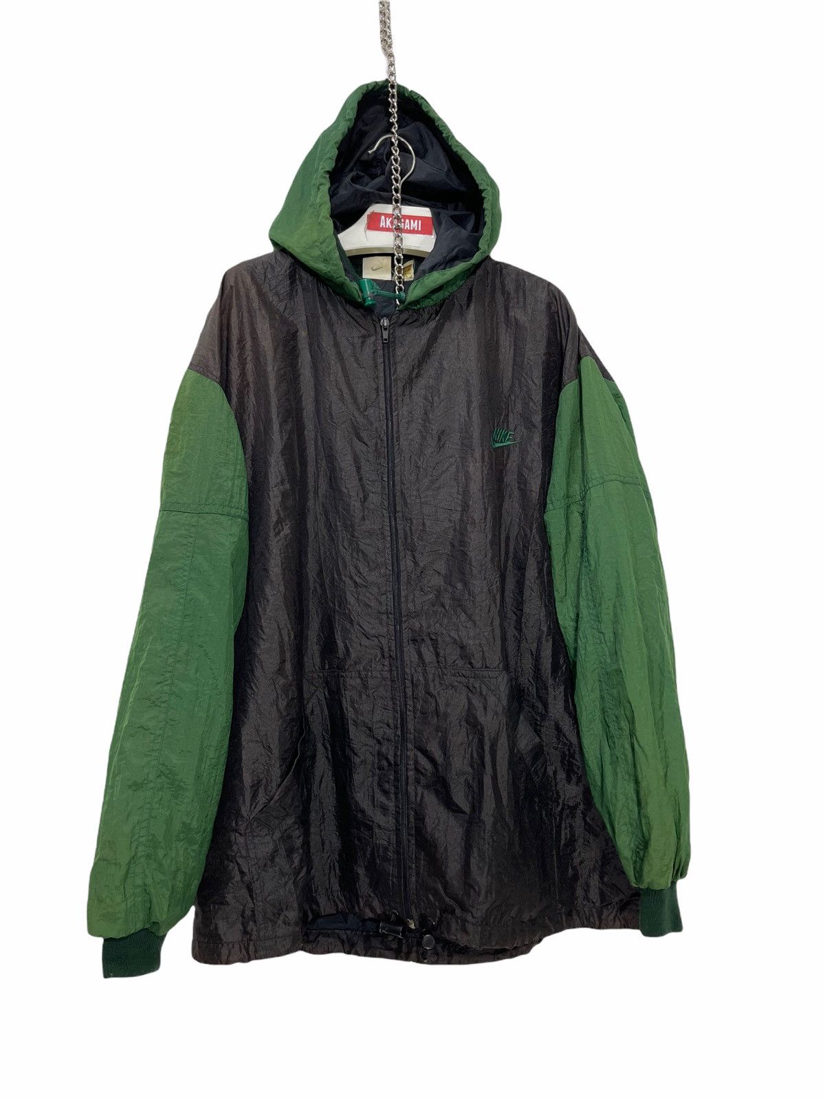 Nike Vtg Early 90s Nike Just Do It Big Logo Thin Jacket 3🟩0 Size US L / EU 52-54 / 3 - 3 Thumbnail
