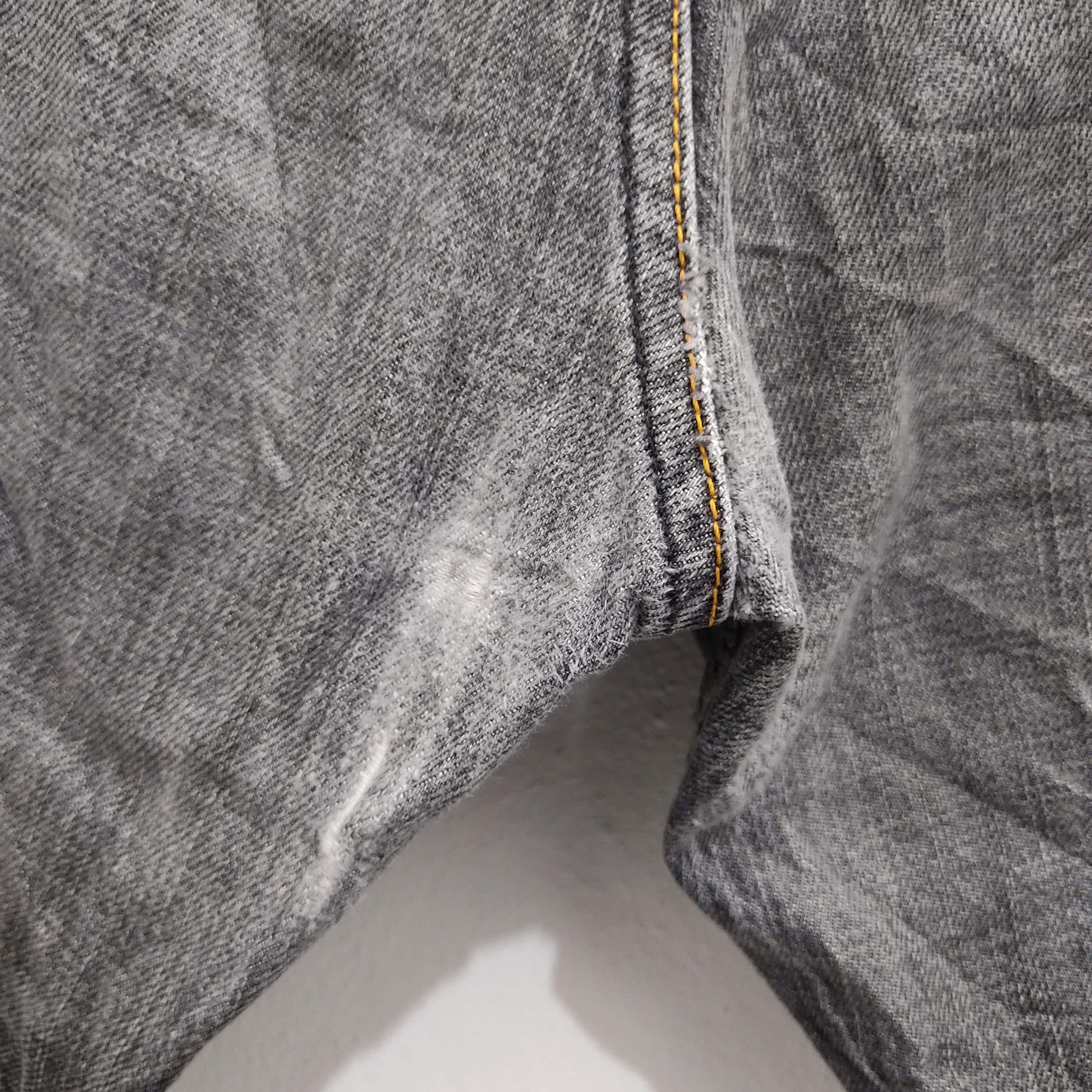 Paul Smith × Paul Smith Red Ear Paul Smith Designer Straight Cut Black Patch Denim Jeans Size US 32 / EU 48 - 6 Thumbnail