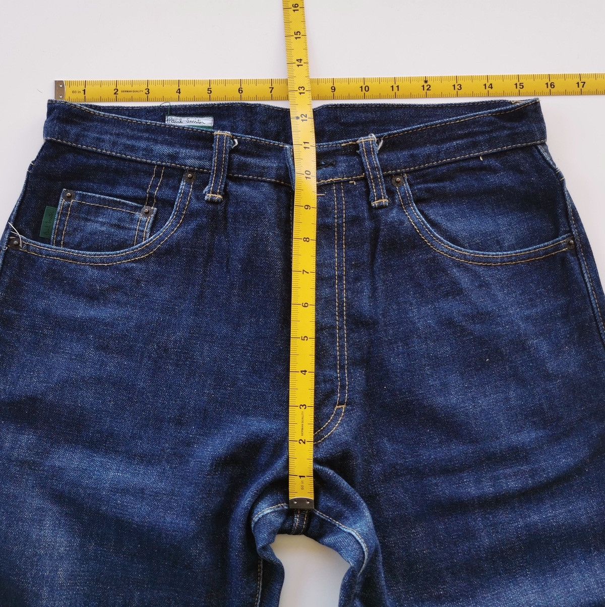 Paul Smith Paul smith selvedge denim jeans (Size 30x40.5) Size US 30 / EU 46 - 14 Thumbnail
