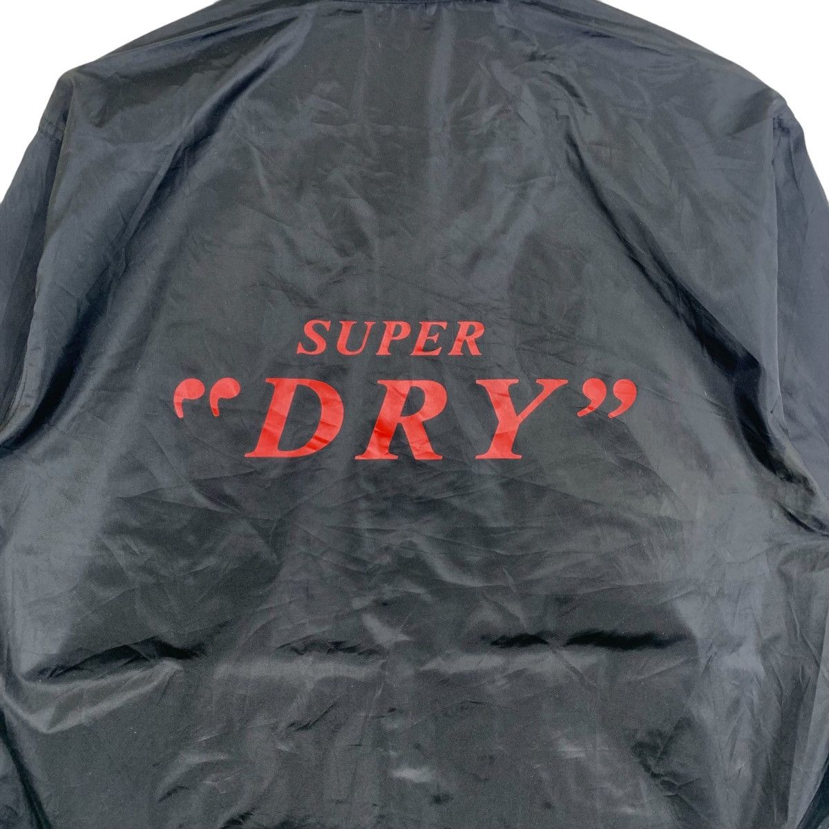 Japanese Brand × Superdry Vintage SUPER DRY Big Logo Windbreaker Coach Jacket Size US L / EU 52-54 / 3 - 6 Thumbnail