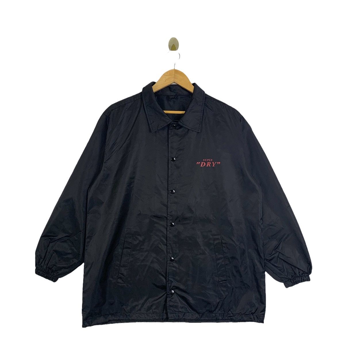 Japanese Brand × Superdry Vintage SUPER DRY Big Logo Windbreaker Coach Jacket Size US L / EU 52-54 / 3 - 1 Thumbnail