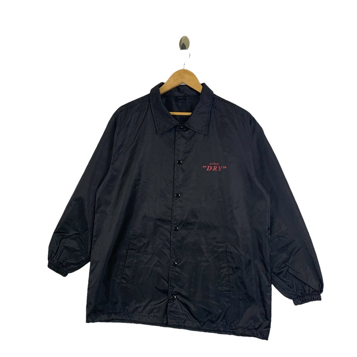 Japanese Brand × Superdry Vintage SUPER DRY Big Logo Windbreaker Coach Jacket Size US L / EU 52-54 / 3 - 4 Thumbnail
