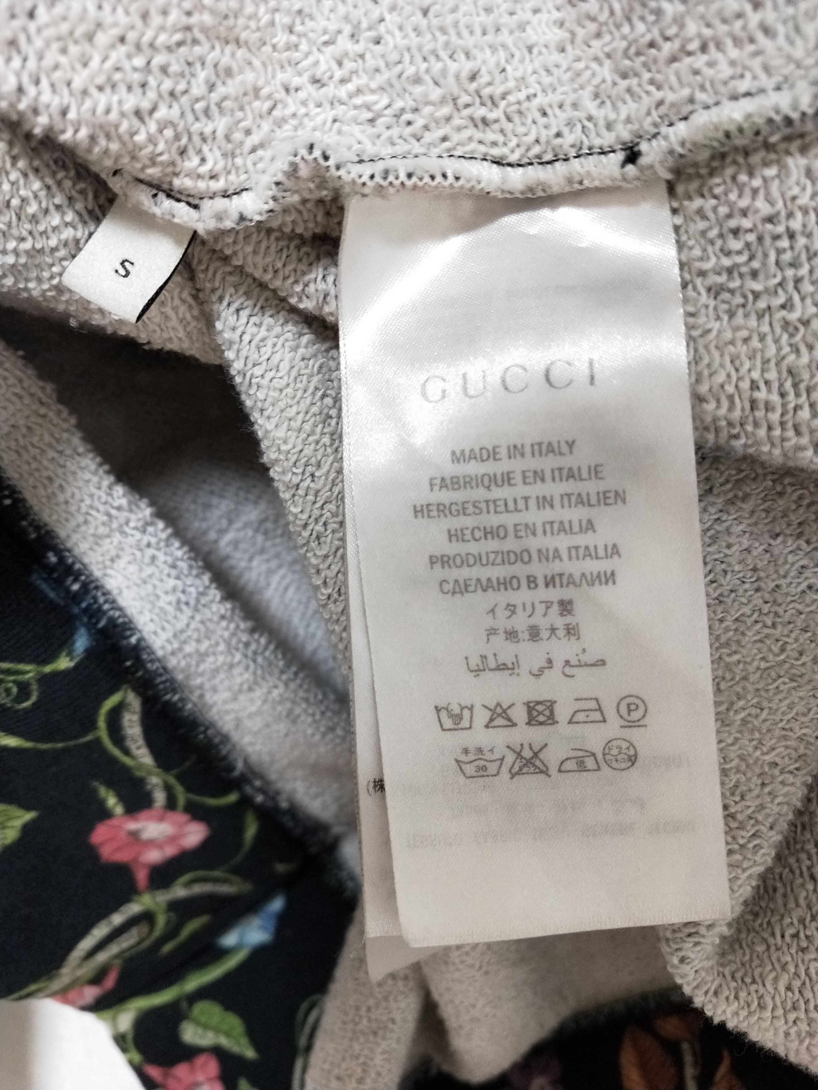 Gucci 'Birds of Prey' Floral Sweatshirt Size US S / EU 44-46 / 1 - 5 Thumbnail
