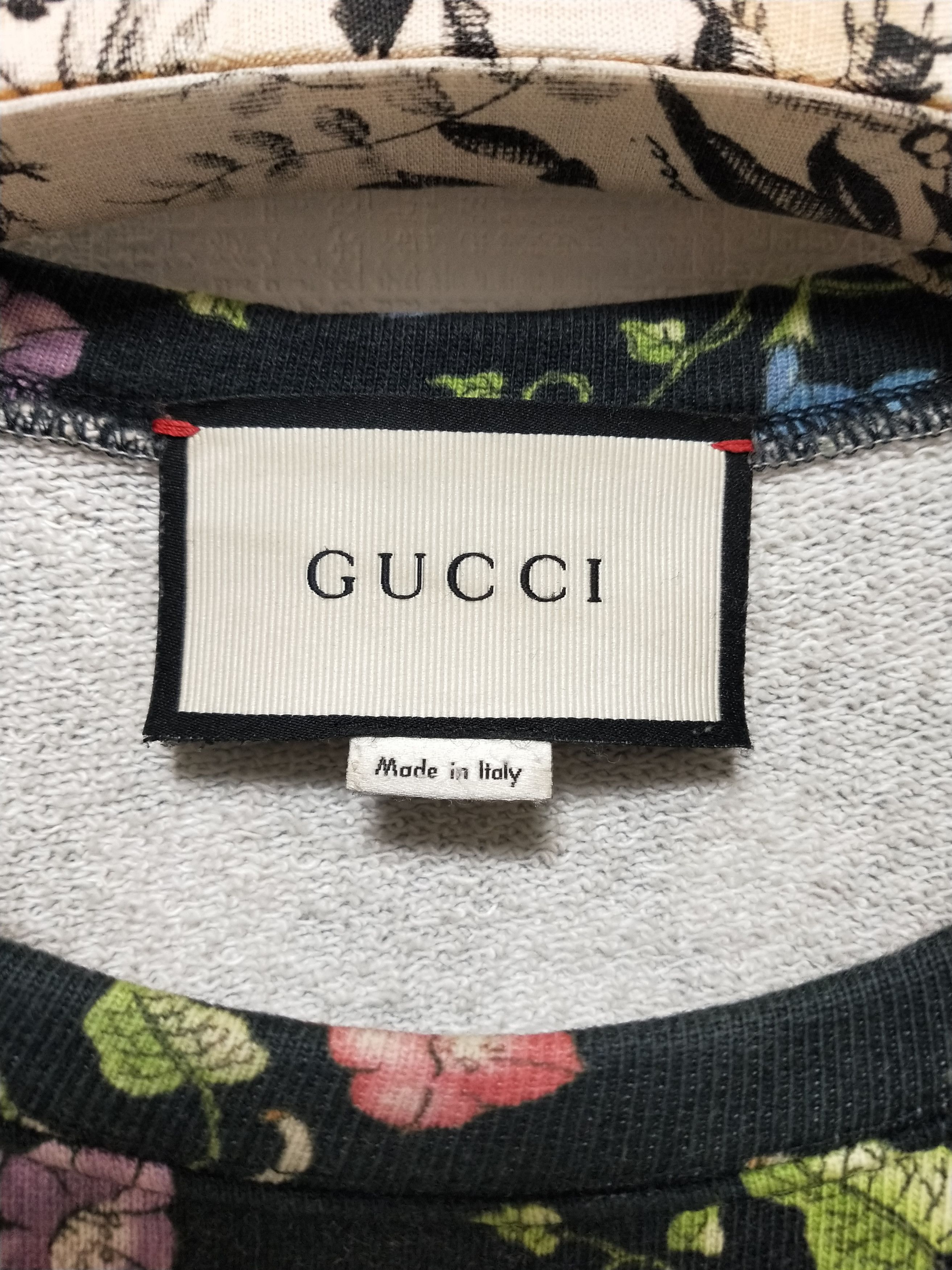 Gucci 'Birds of Prey' Floral Sweatshirt Size US S / EU 44-46 / 1 - 4 Thumbnail