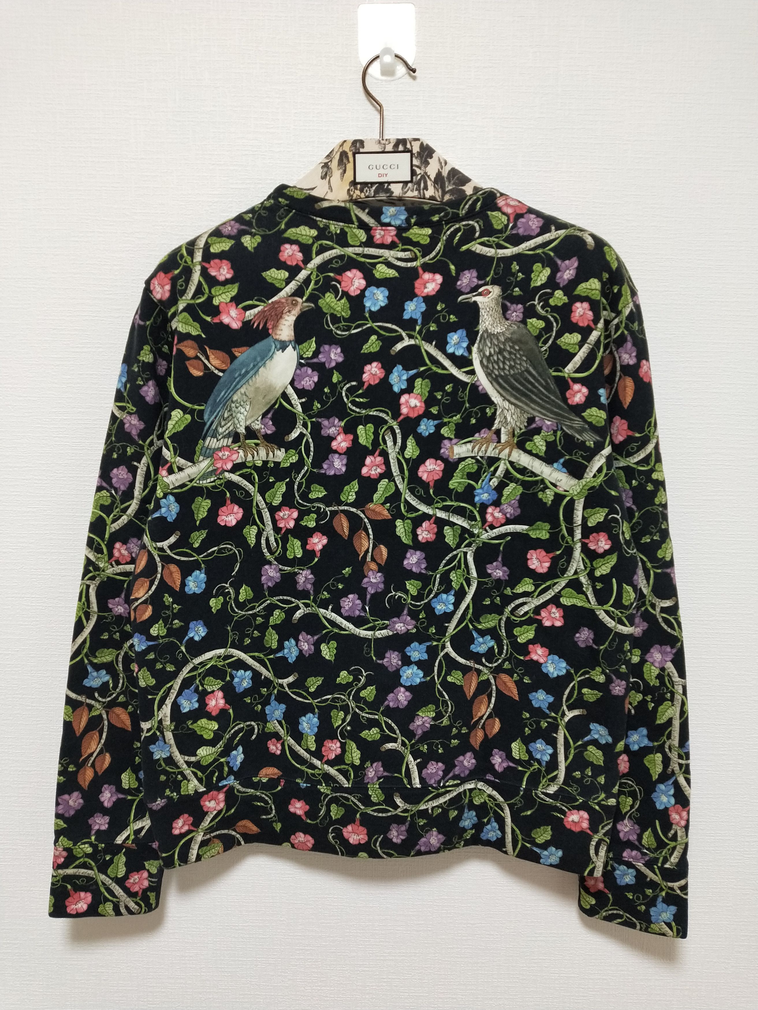 Gucci 'Birds of Prey' Floral Sweatshirt Size US S / EU 44-46 / 1 - 2 Thumbnail