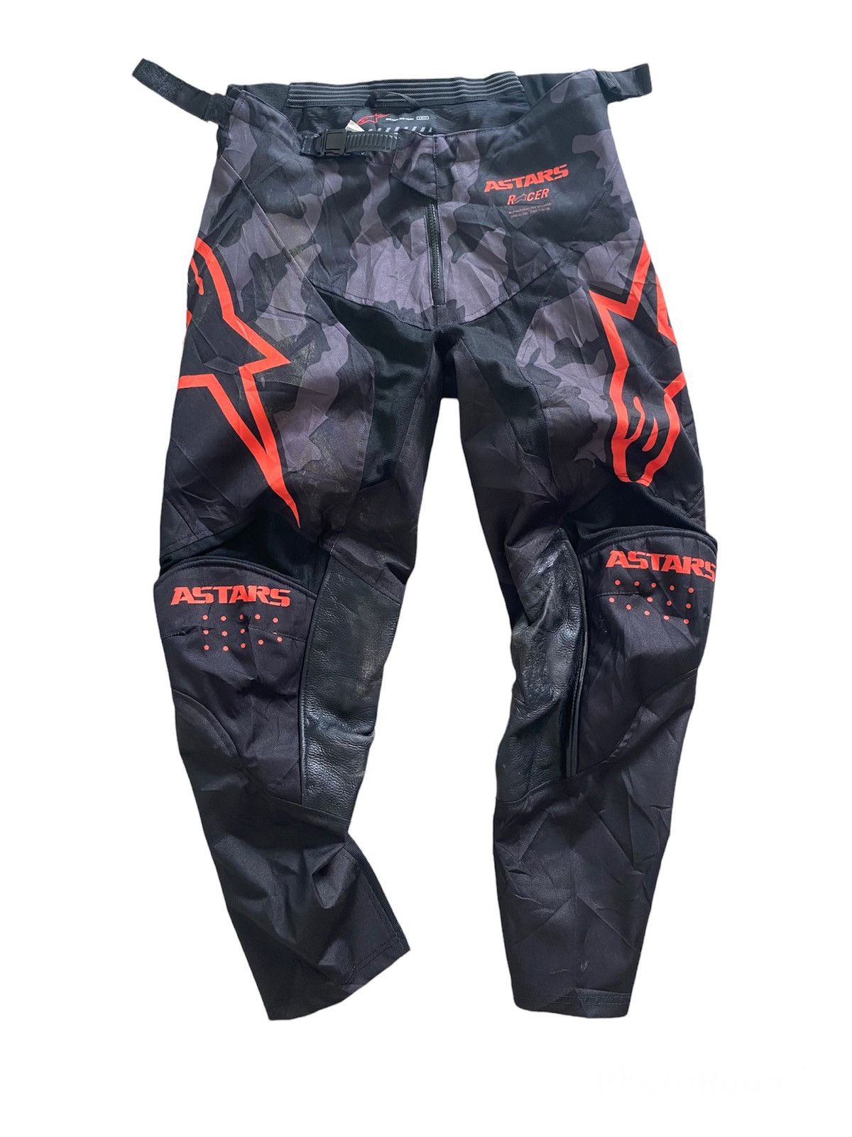 image of Alpinestars Motocross Racing Pants Camo Nice Designer in Black, Men's (Size 32)