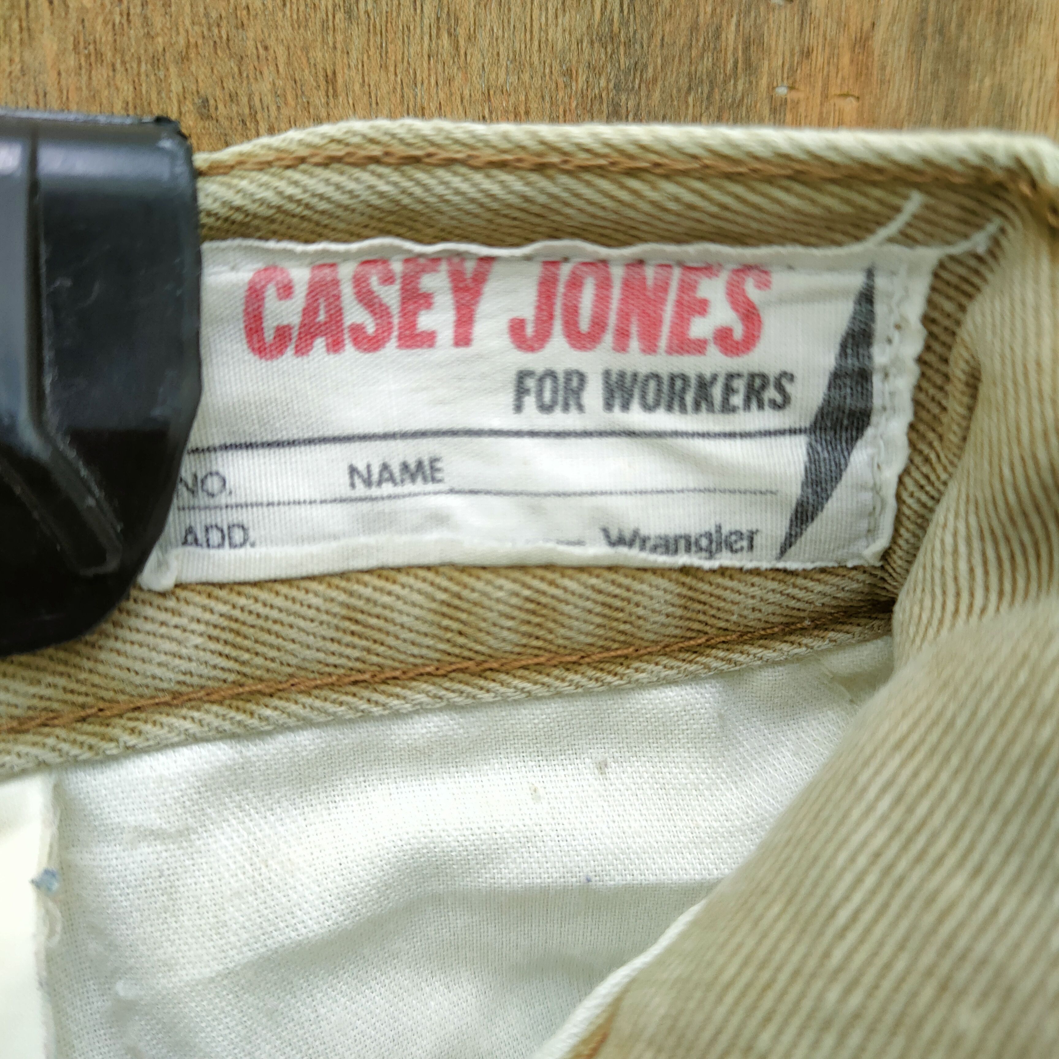 Casey Casey × Japanese Brand × Vintage CASEY JONES FADED DAMAGE KNEE BAGGY PANTS Size US 29 - 10 Thumbnail