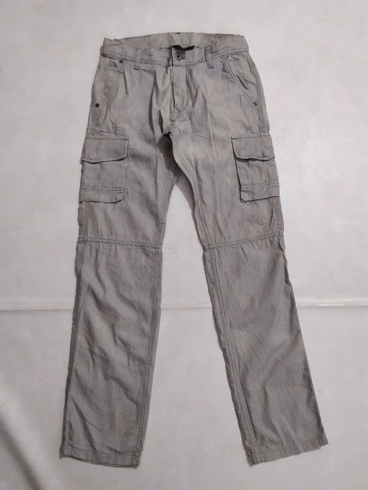 🔥Armani Exchange Cargo Stripes multipocket Pants