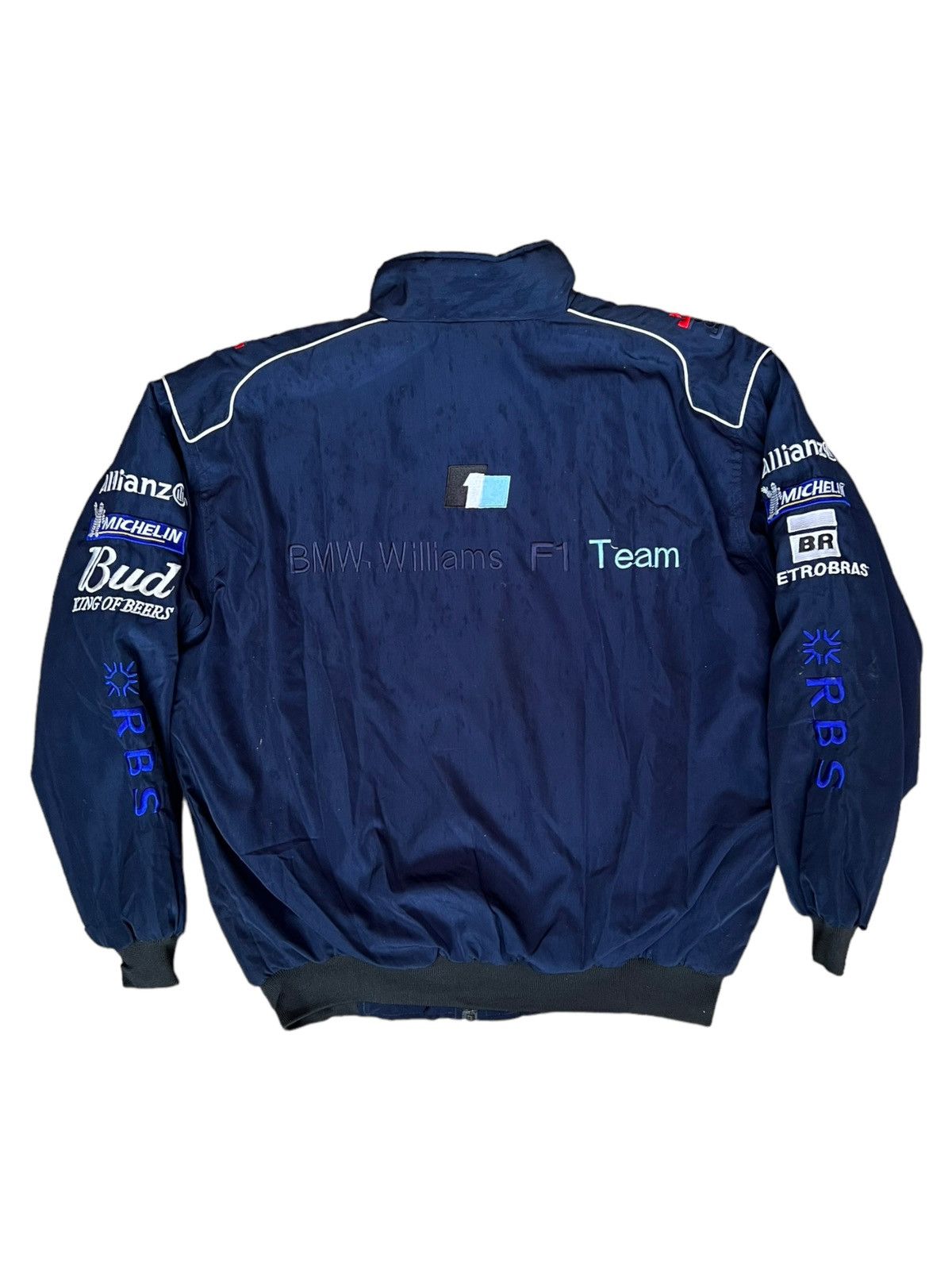 BMW VERY RARE VINTAGE JACKET BMW WILLIAMS RACING TEAM FORMULA 1 Size US XL / EU 56 / 4 - 2 Thumbnail