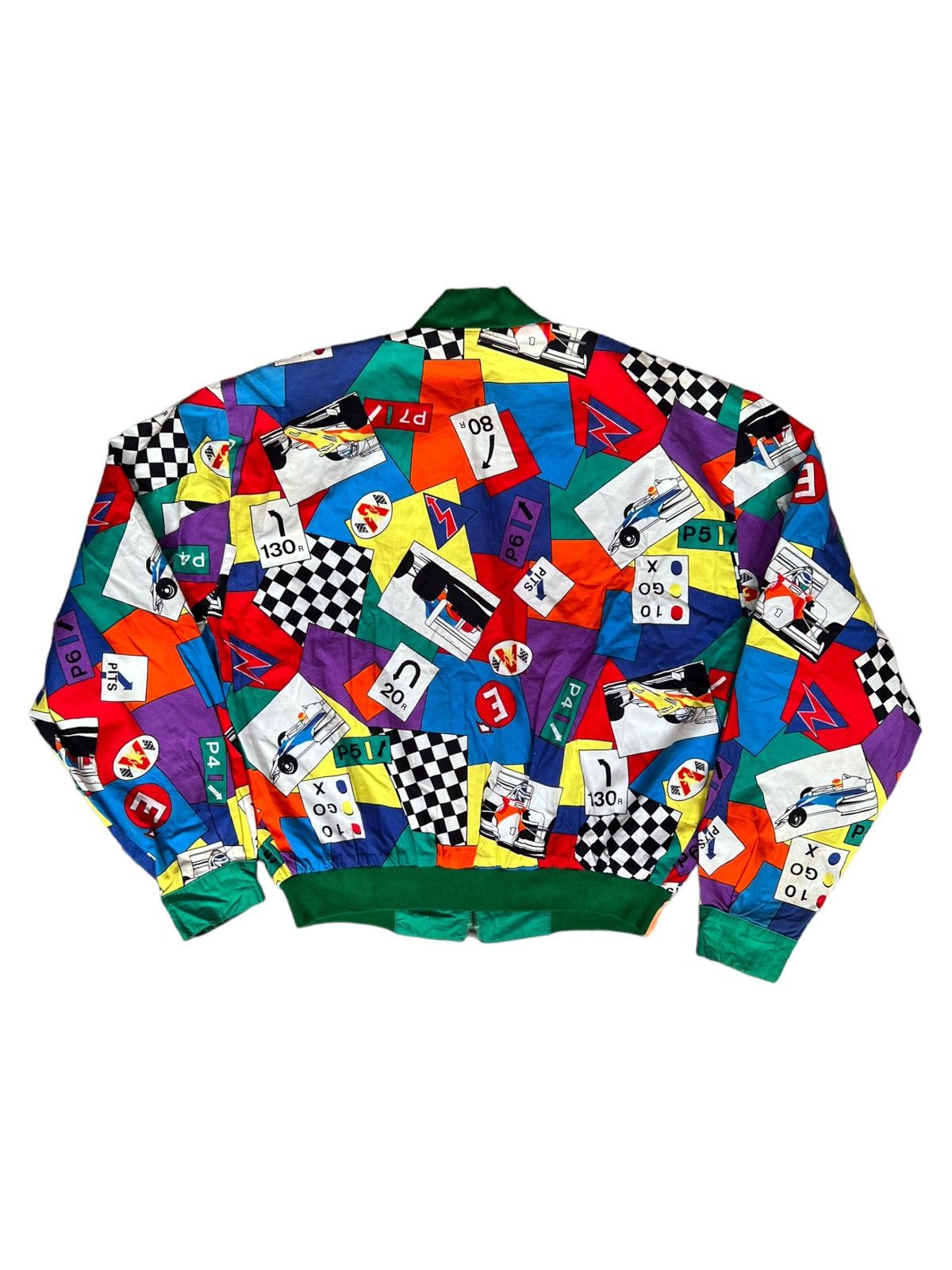 Formula 1 VERY RARE VINTAGE JACKET ALPHA CUBIC RACING TEAM FORMULA 1 Size US M / EU 48-50 / 2 - 2 Thumbnail
