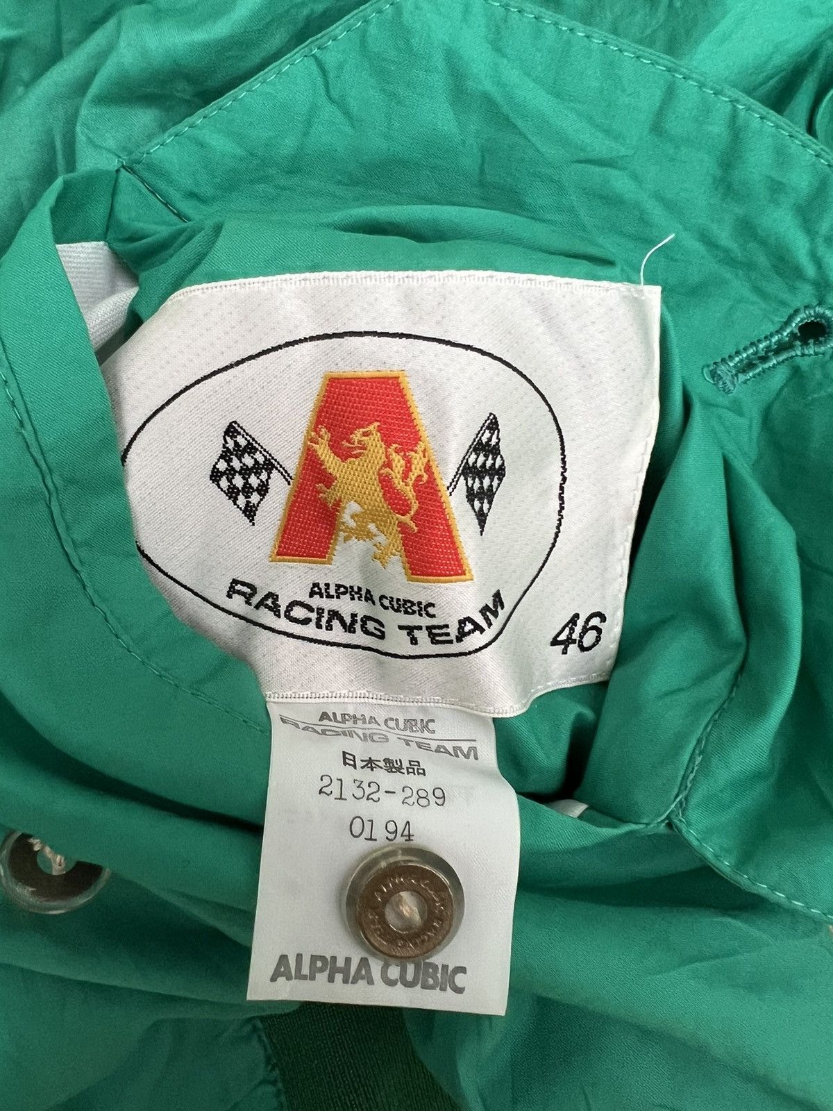 Formula 1 VERY RARE VINTAGE JACKET ALPHA CUBIC RACING TEAM FORMULA 1 Size US M / EU 48-50 / 2 - 5 Thumbnail
