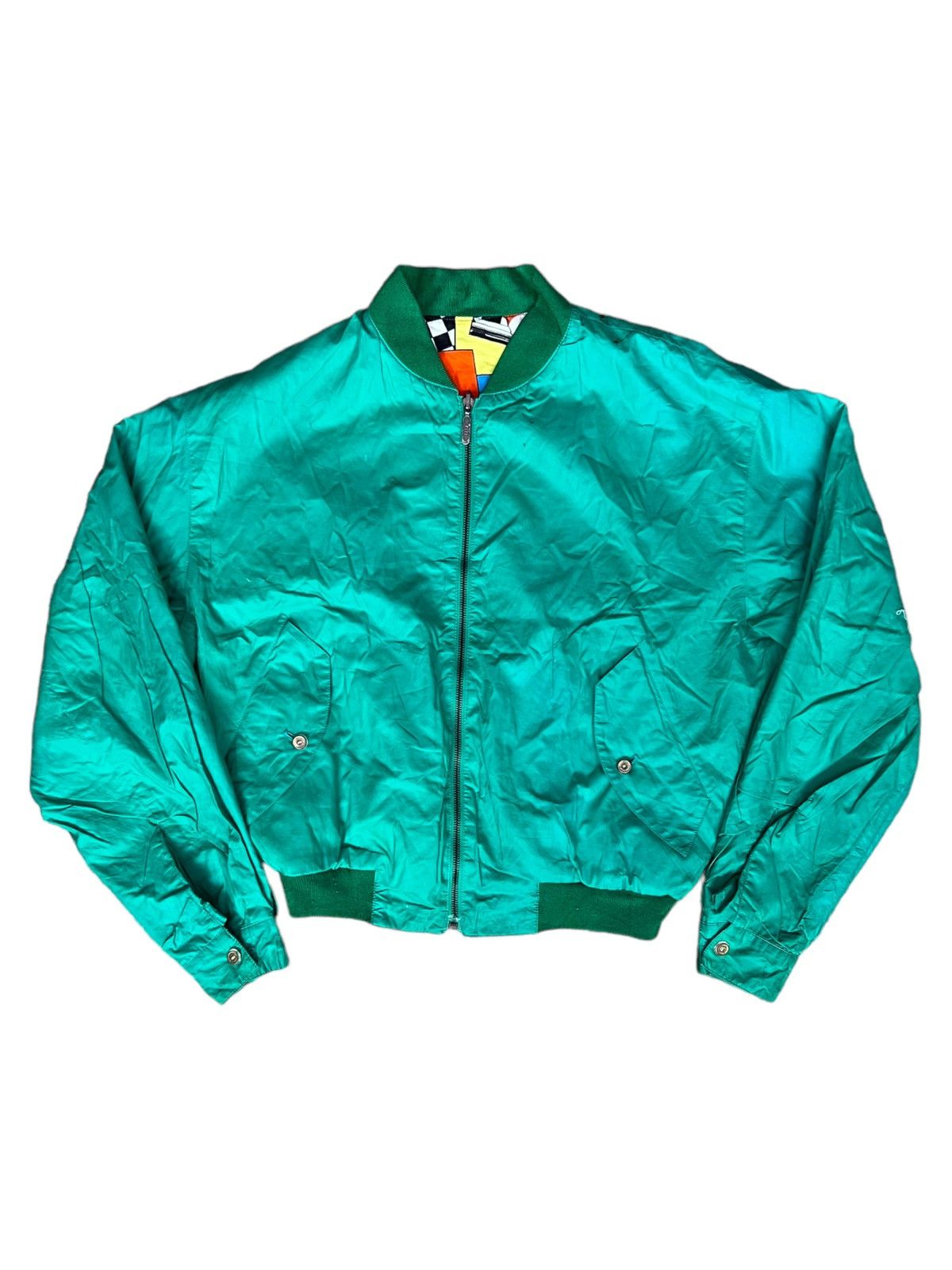 Formula 1 VERY RARE VINTAGE JACKET ALPHA CUBIC RACING TEAM FORMULA 1 Size US M / EU 48-50 / 2 - 3 Thumbnail