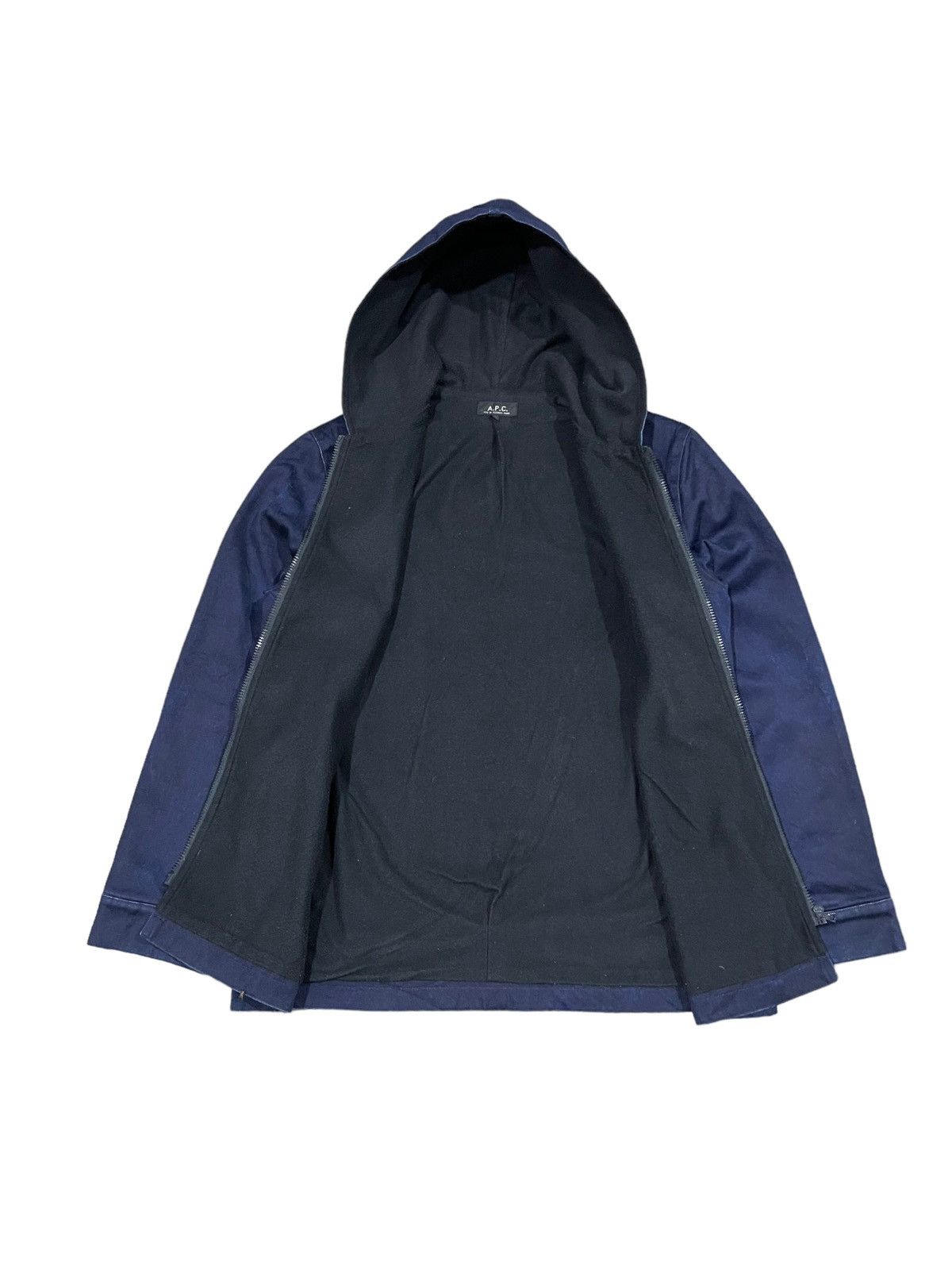 A.P.C. × Vintage Vintage APC Parka With Hoodie Jacket Size US M / EU 48-50 / 2 - 7 Thumbnail