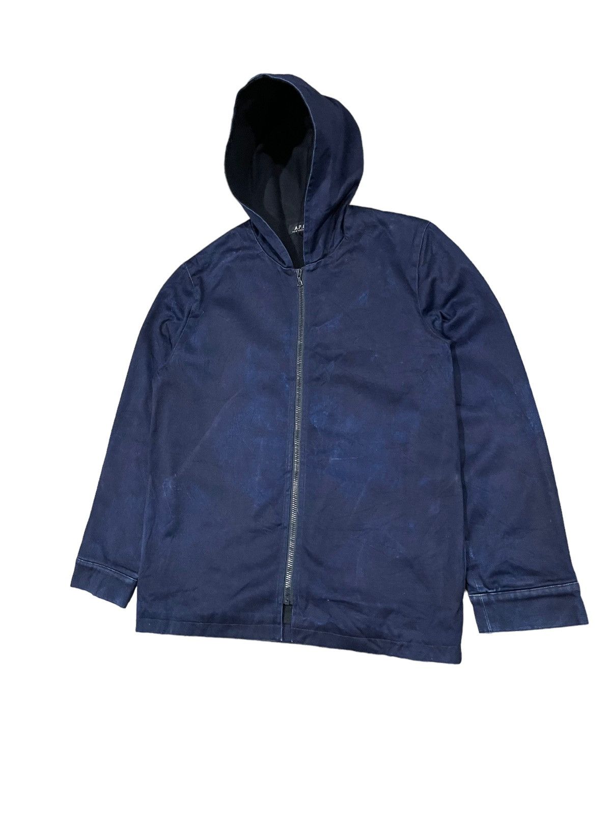 A.P.C. × Vintage Vintage APC Parka With Hoodie Jacket Size US M / EU 48-50 / 2 - 2 Thumbnail