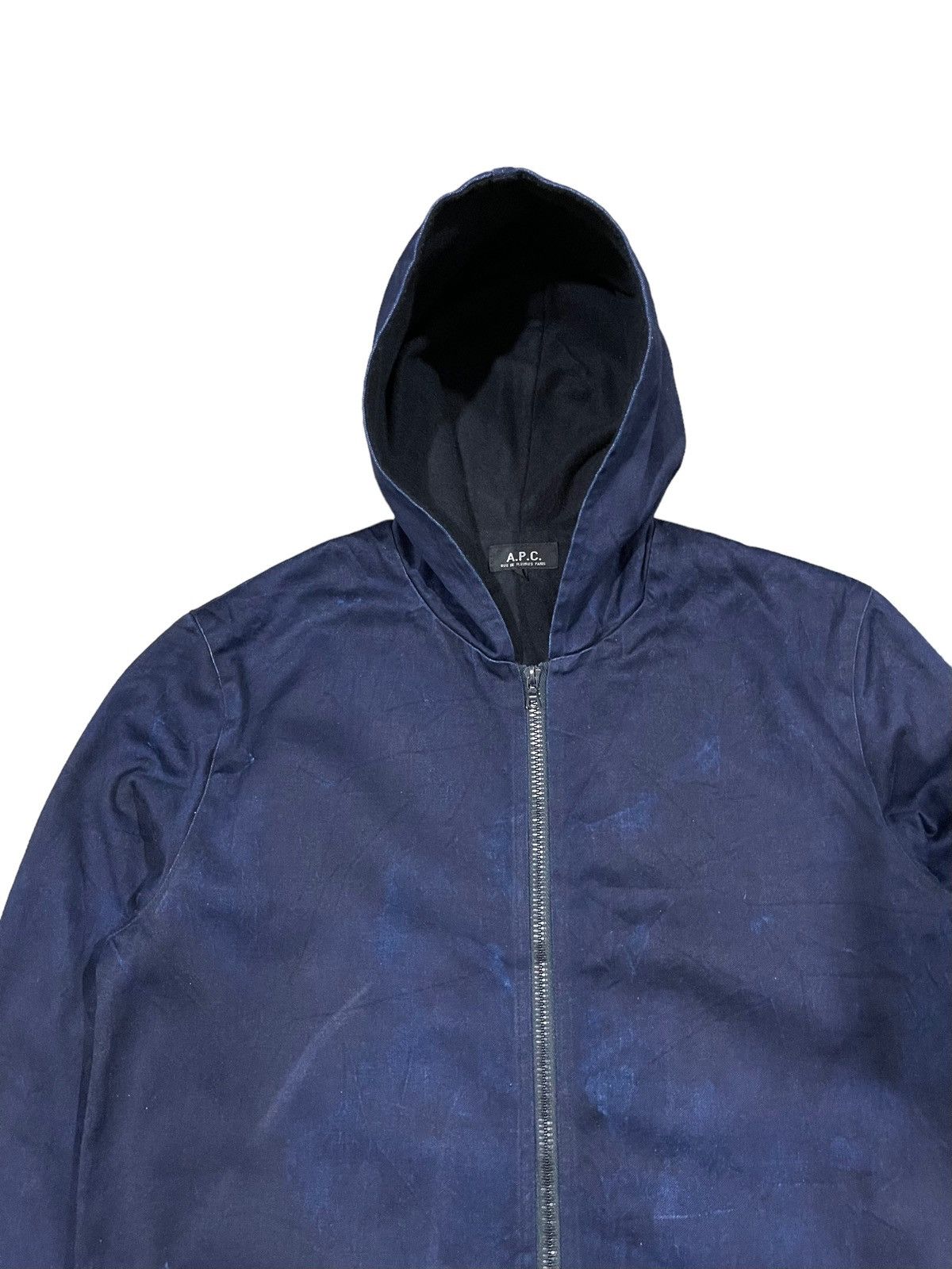 A.P.C. × Vintage Vintage APC Parka With Hoodie Jacket Size US M / EU 48-50 / 2 - 9 Thumbnail