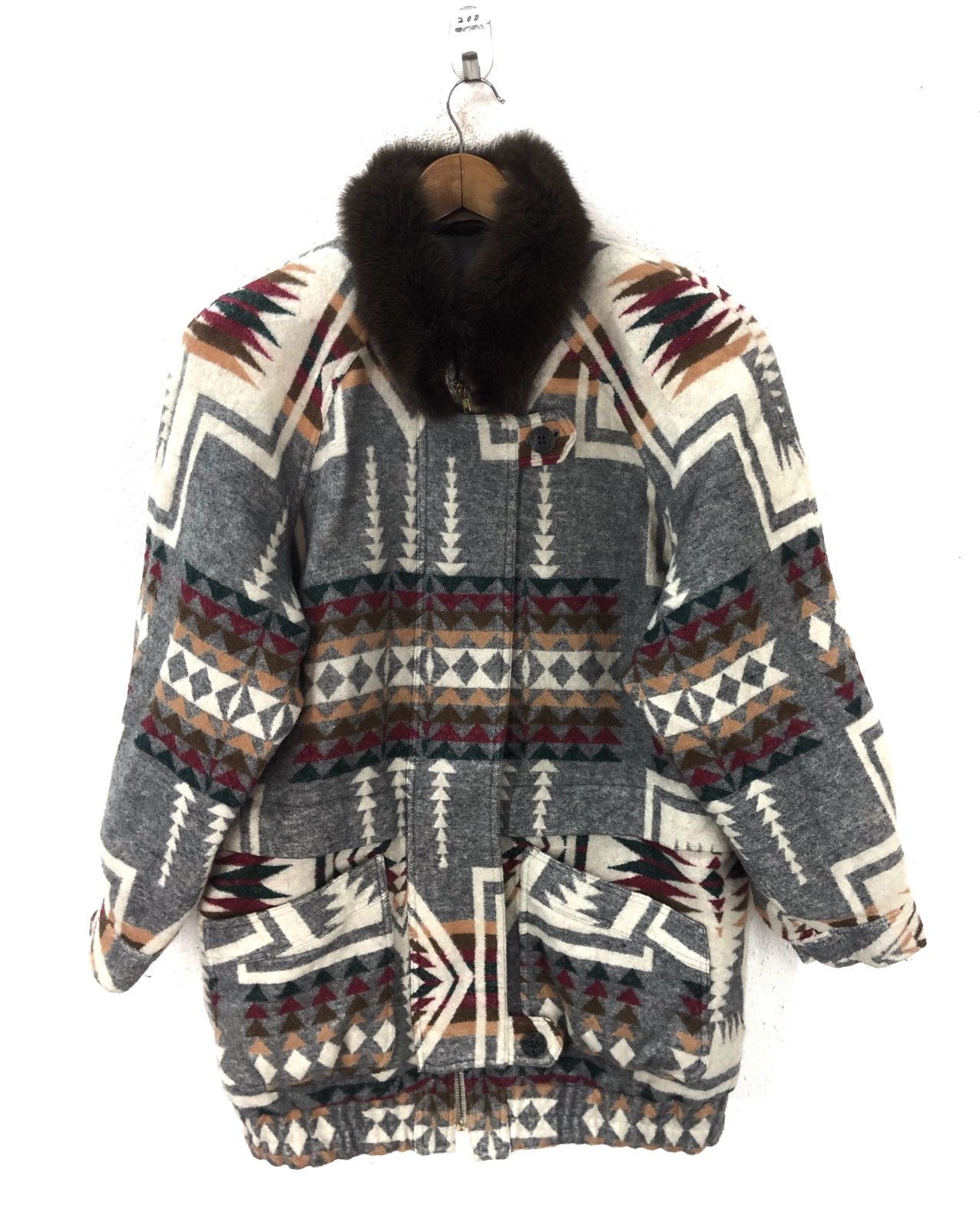 image of Art Nice Design Multicolour Jacket, Men's (Size Large)
