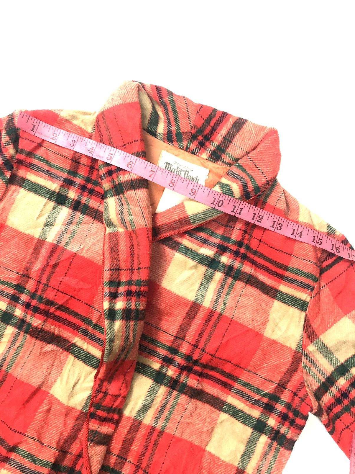 Japanese Brand VINTAG ORIGINAL DESIGN NIGHT GOWN BED+BATH WOOL BLEND CKEKE Size US S / EU 44-46 / 1 - 7 Thumbnail