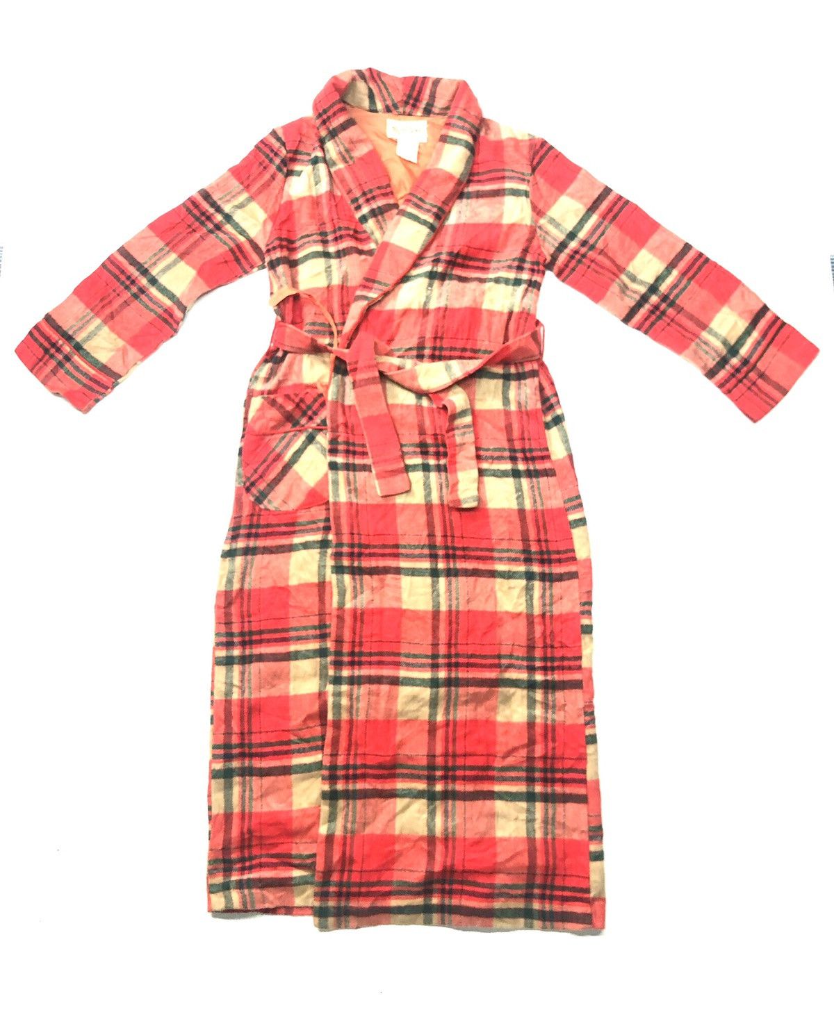 Japanese Brand VINTAG ORIGINAL DESIGN NIGHT GOWN BED+BATH WOOL BLEND CKEKE Size US S / EU 44-46 / 1 - 1 Thumbnail