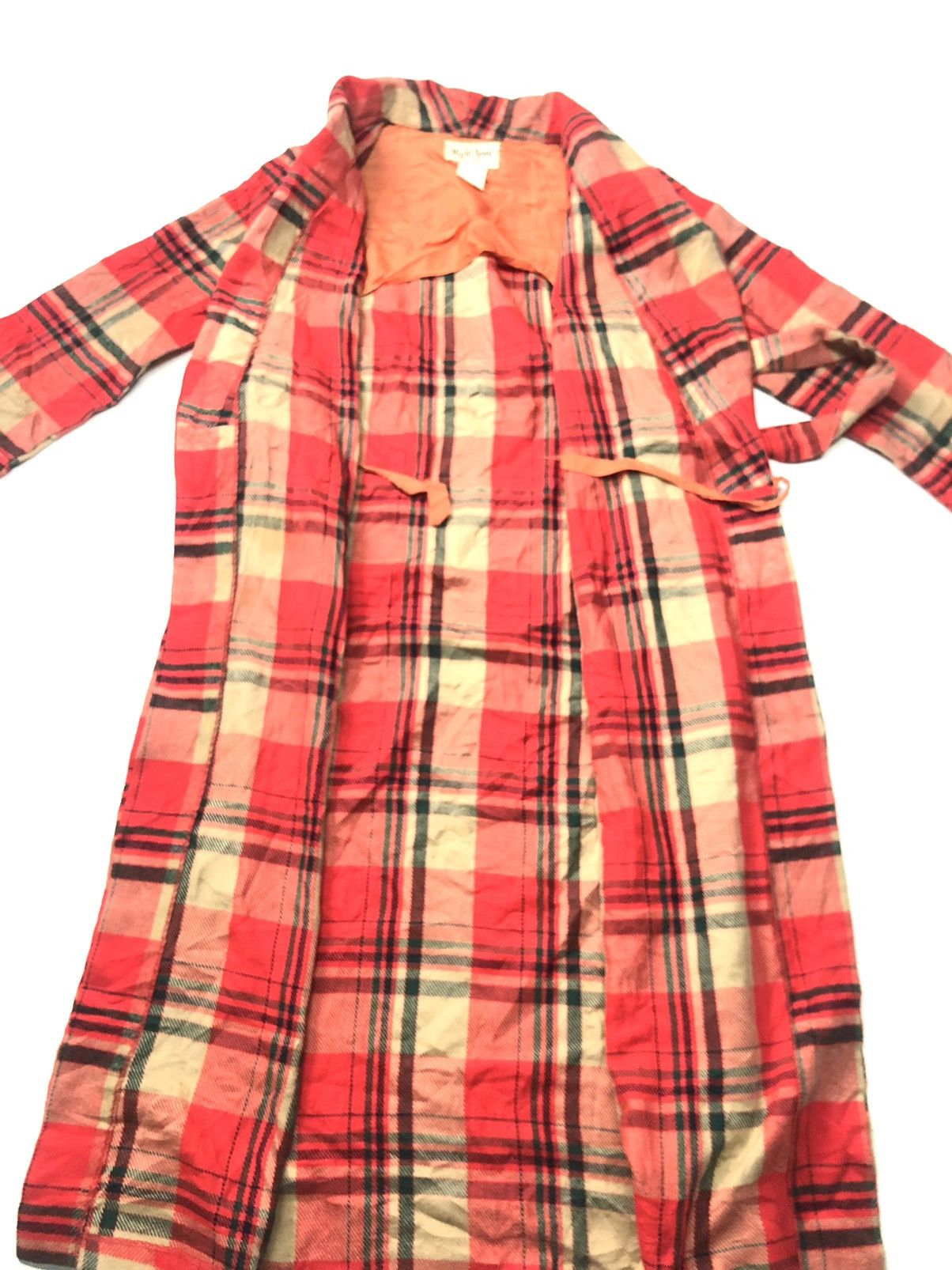 Japanese Brand VINTAG ORIGINAL DESIGN NIGHT GOWN BED+BATH WOOL BLEND CKEKE Size US S / EU 44-46 / 1 - 3 Thumbnail