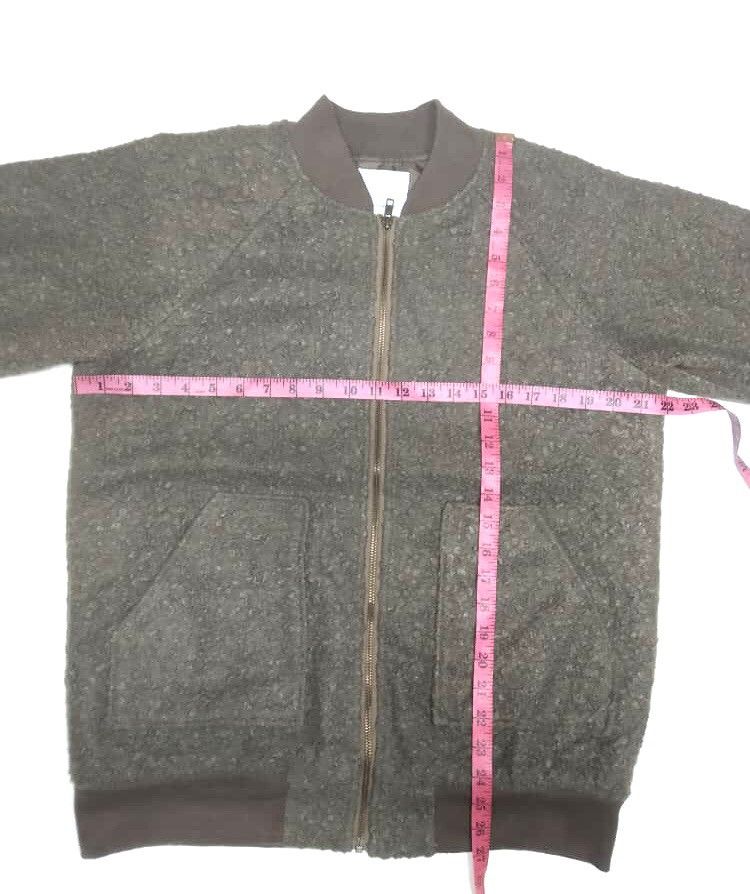 Designer × Japanese Brand × Vintage MELAN CLEUGE WOOL BOMBER JACKET Size US M / EU 48-50 / 2 - 8 Thumbnail