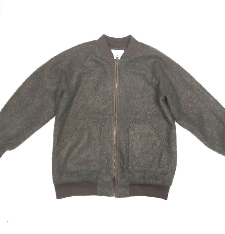 Designer × Japanese Brand × Vintage MELAN CLEUGE WOOL BOMBER JACKET Size US M / EU 48-50 / 2 - 1 Thumbnail