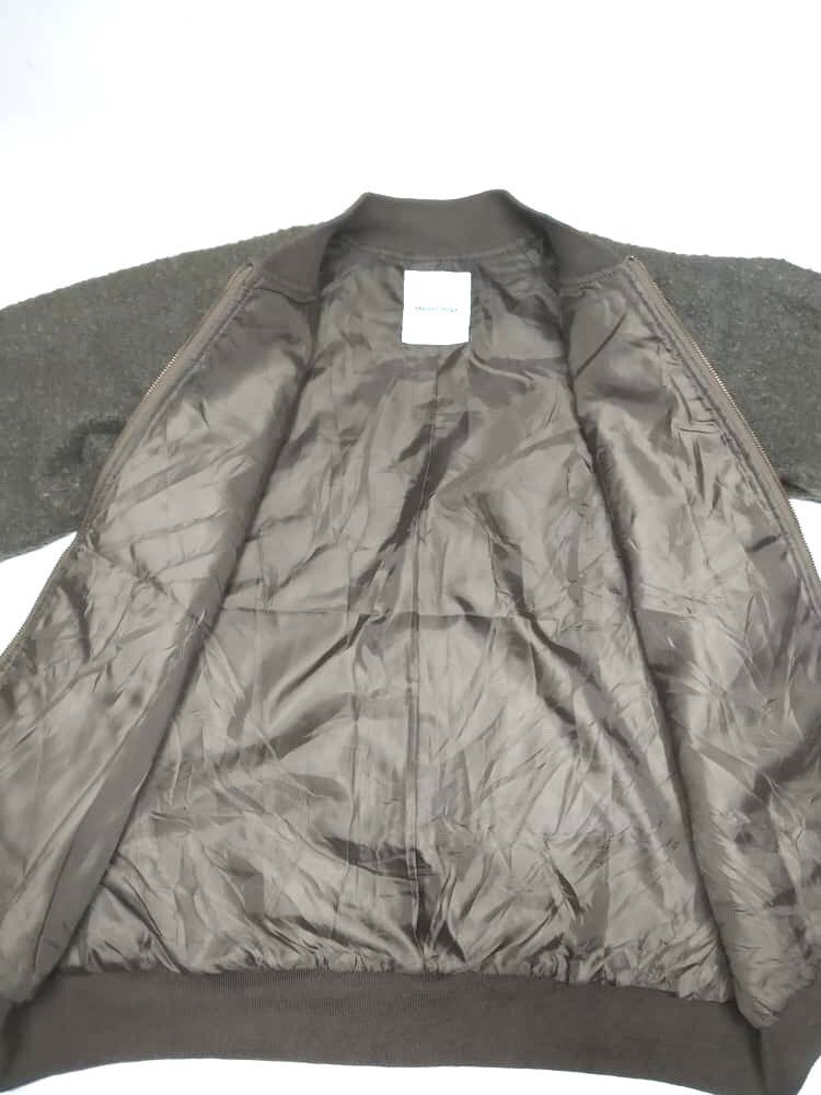Designer × Japanese Brand × Vintage MELAN CLEUGE WOOL BOMBER JACKET Size US M / EU 48-50 / 2 - 2 Thumbnail