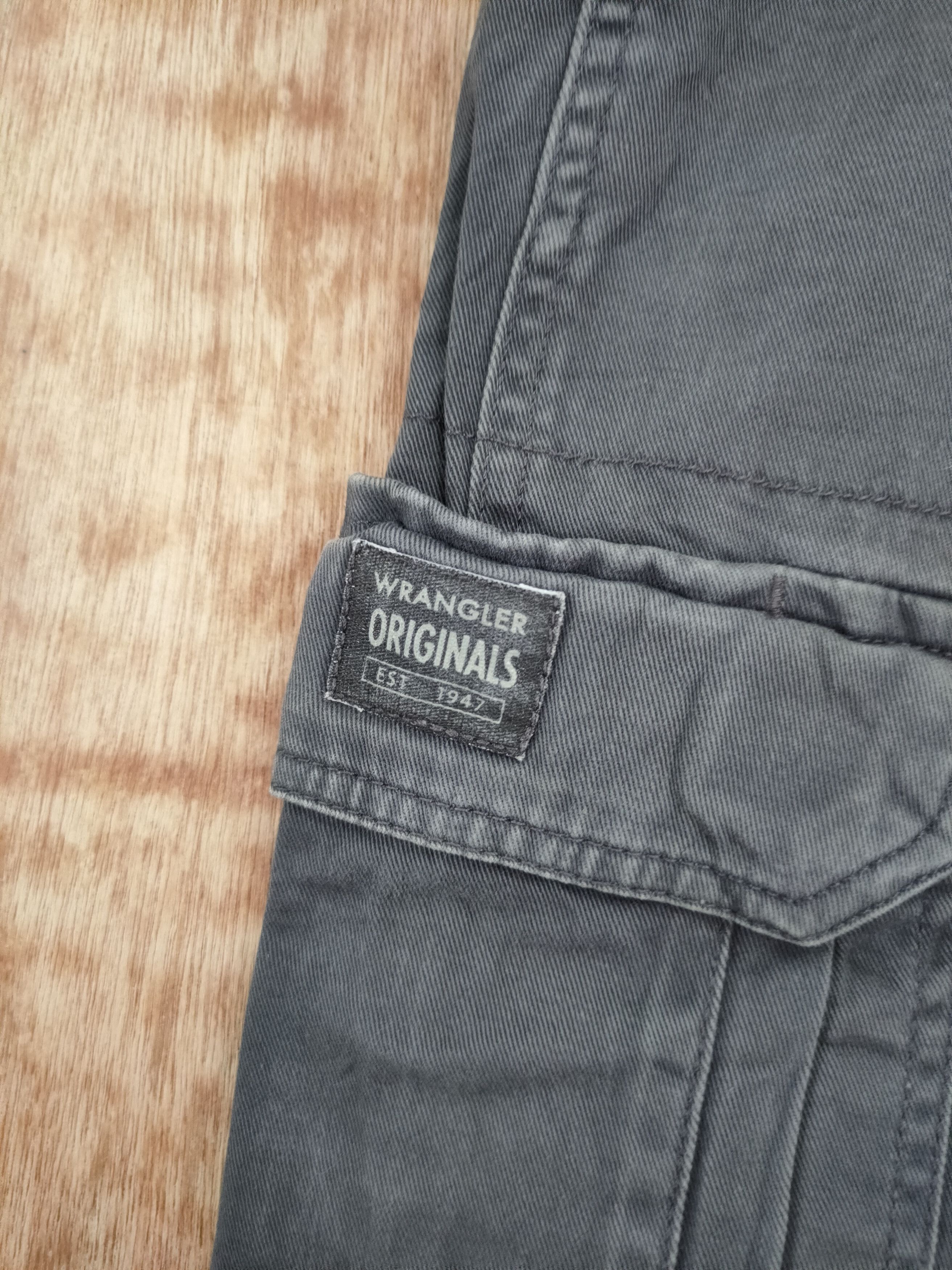 Vintage × Wrangler DL wrangler utility grey faded cargo pants #976 Size US 36 / EU 52 - 5 Thumbnail