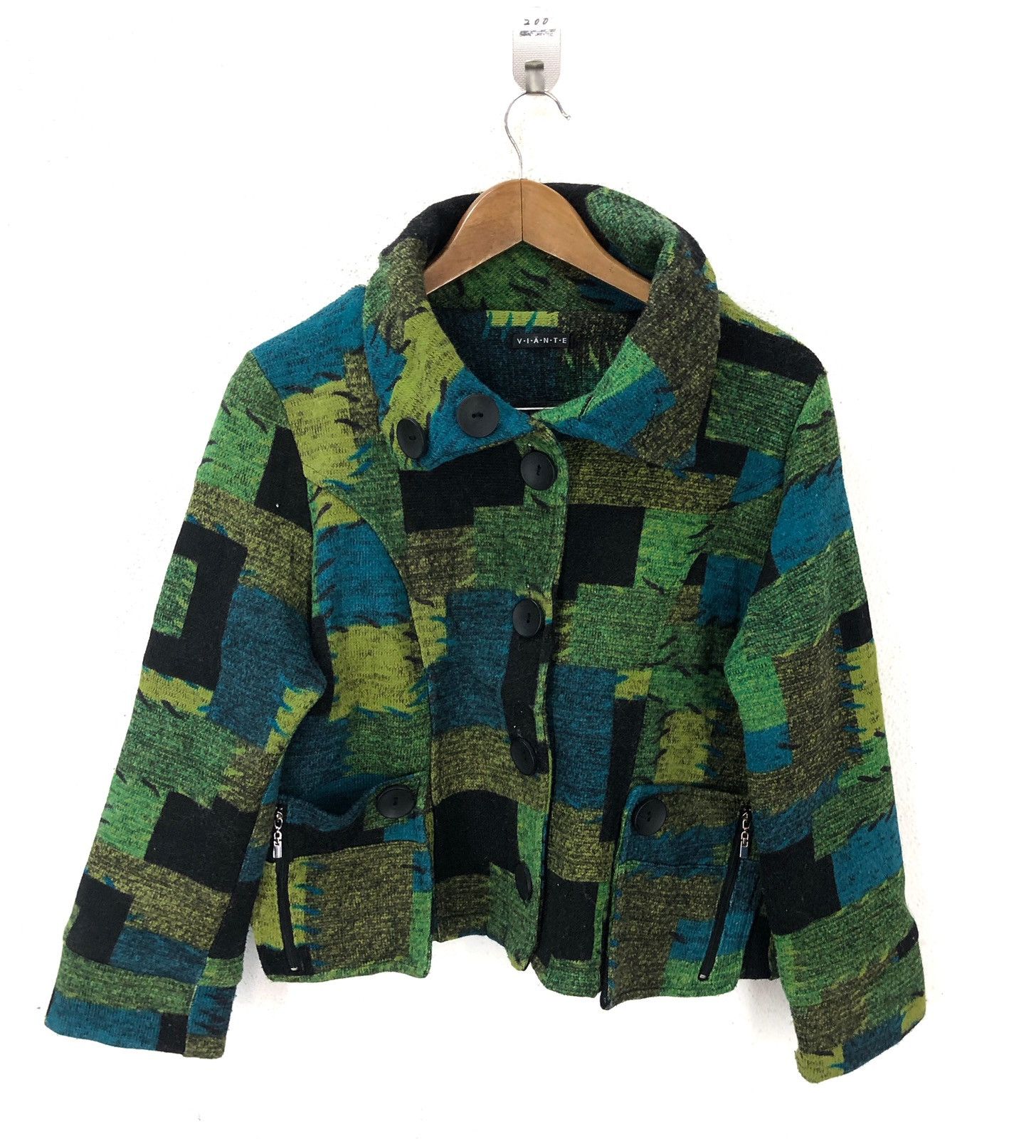 Designer V.I.A.N.T.E Multicolour Jacket to fashion week Size US L / EU 52-54 / 3 - 1 Thumbnail