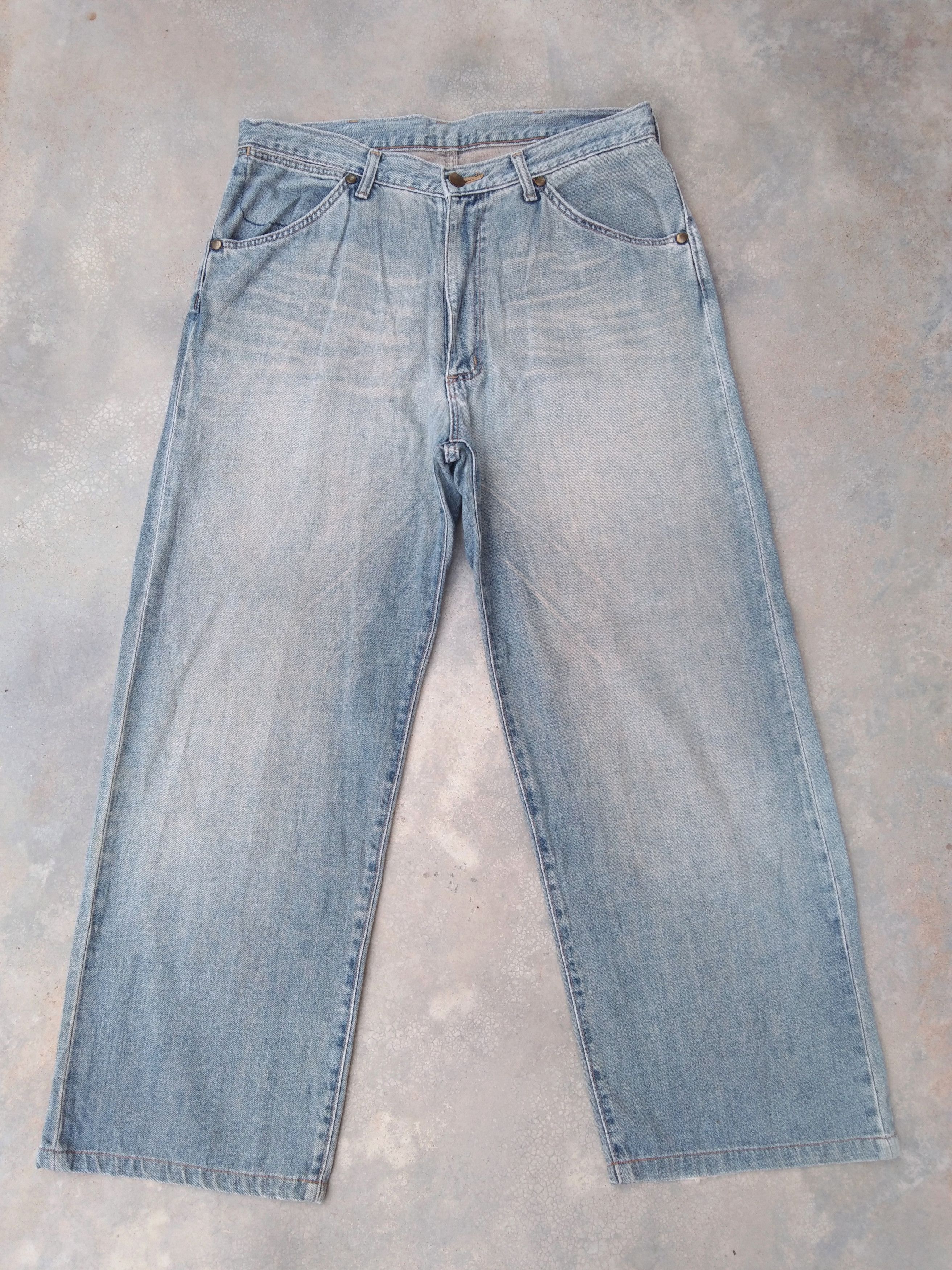 90s Vintage Distressed Wrangler Loose Jnco Style Baggy Jeans