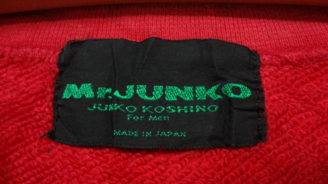 Designer × Japanese Brand Mr Junko Koshino For Men Spell Out Sweatshirts Size US M / EU 48-50 / 2 - 3 Thumbnail