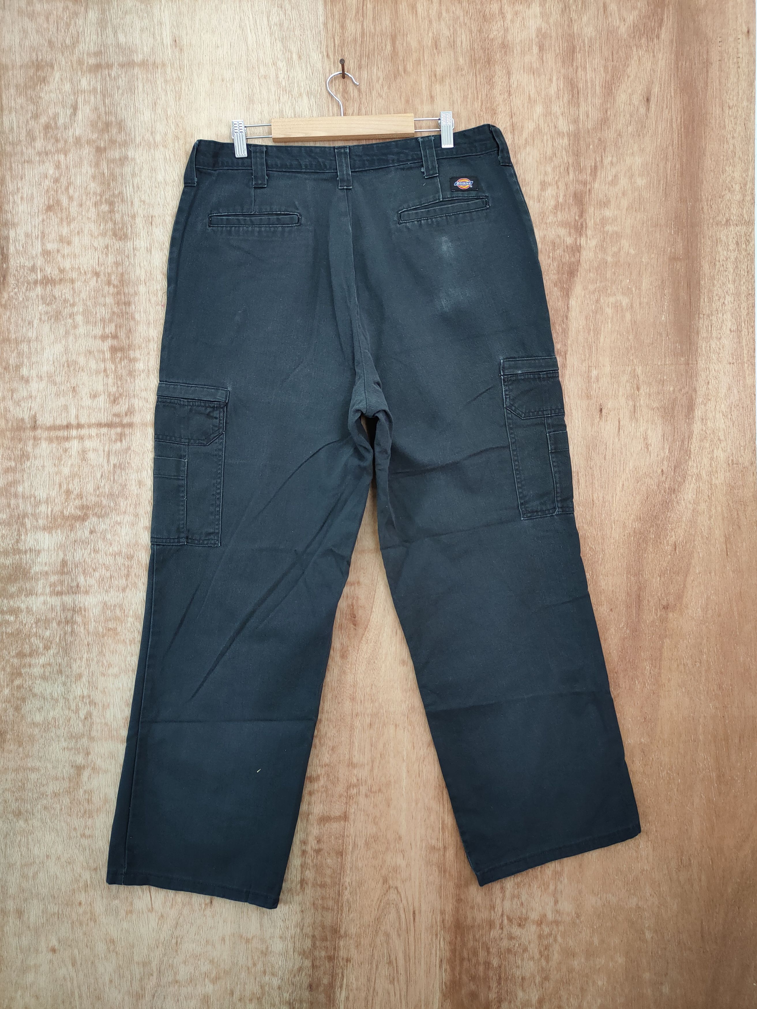 Dickies DL Dickies vintage faded black cargo pants #972 Size US 36 / EU 52 - 6 Thumbnail