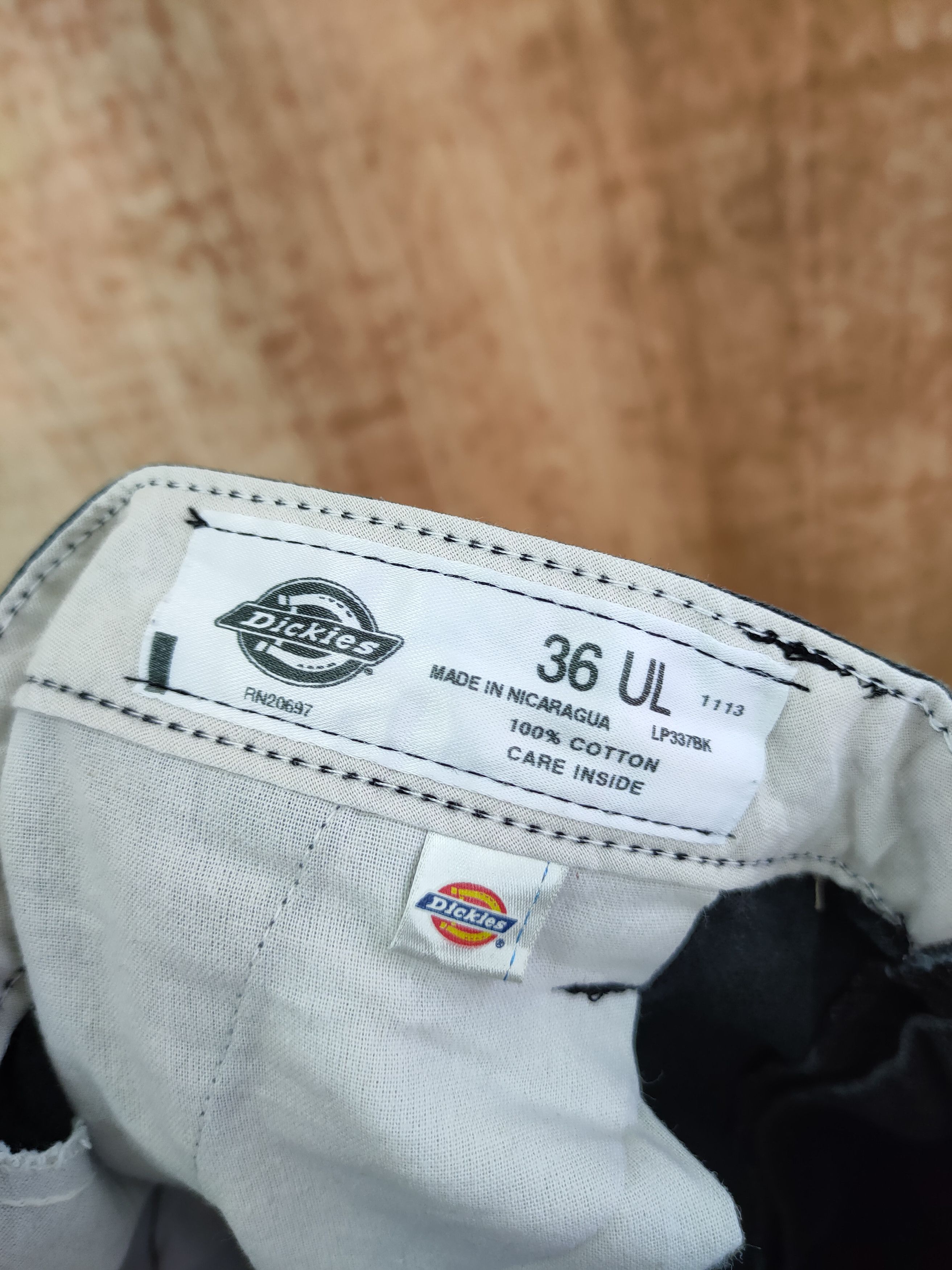 Dickies DL Dickies vintage faded black cargo pants #972 Size US 36 / EU 52 - 10 Thumbnail