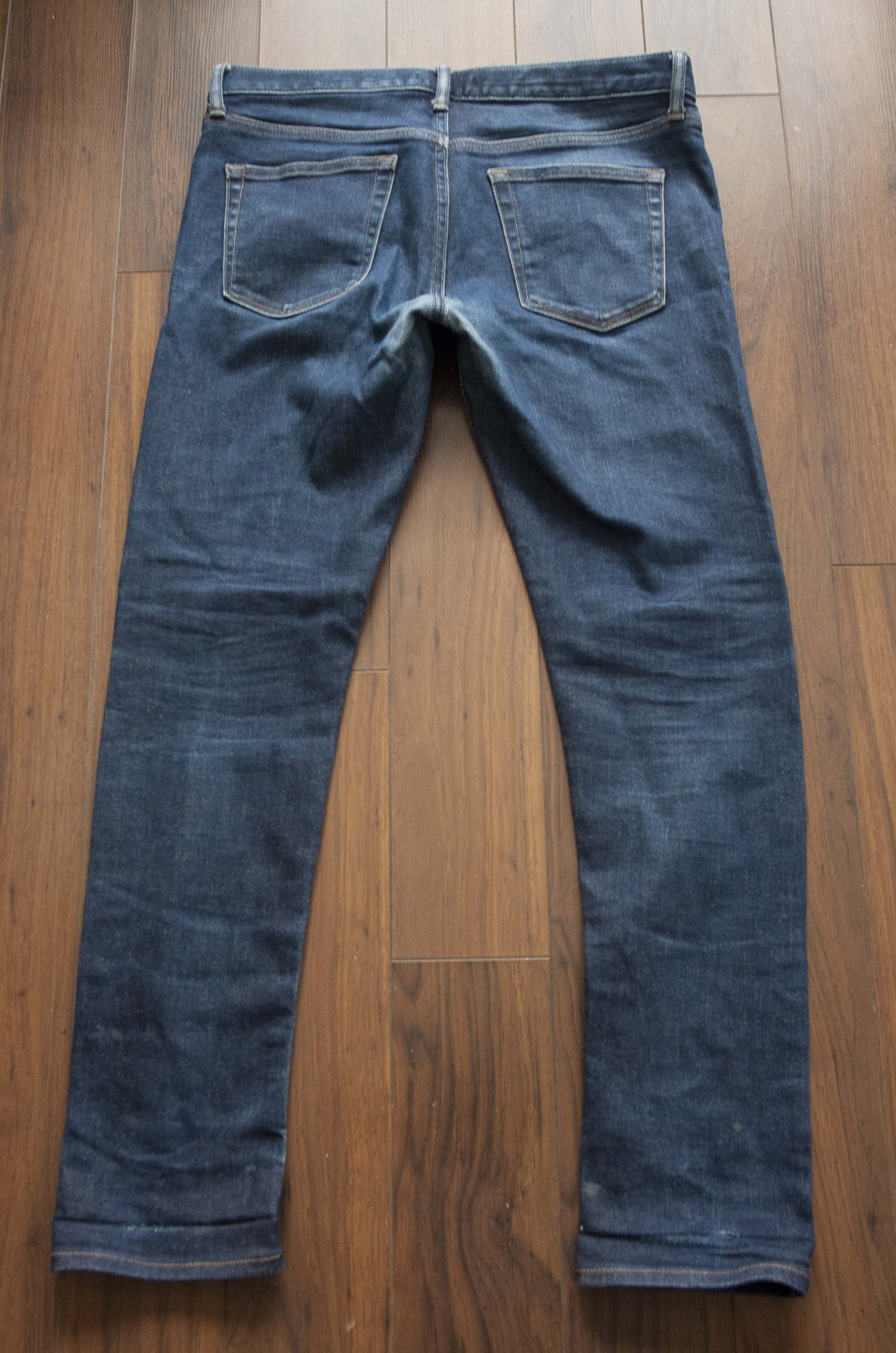 Uniqlo Uniqlo Kaihara Selvedge Jeans Slim Straight Size 33x29.5 Size US 33 - 4 Thumbnail