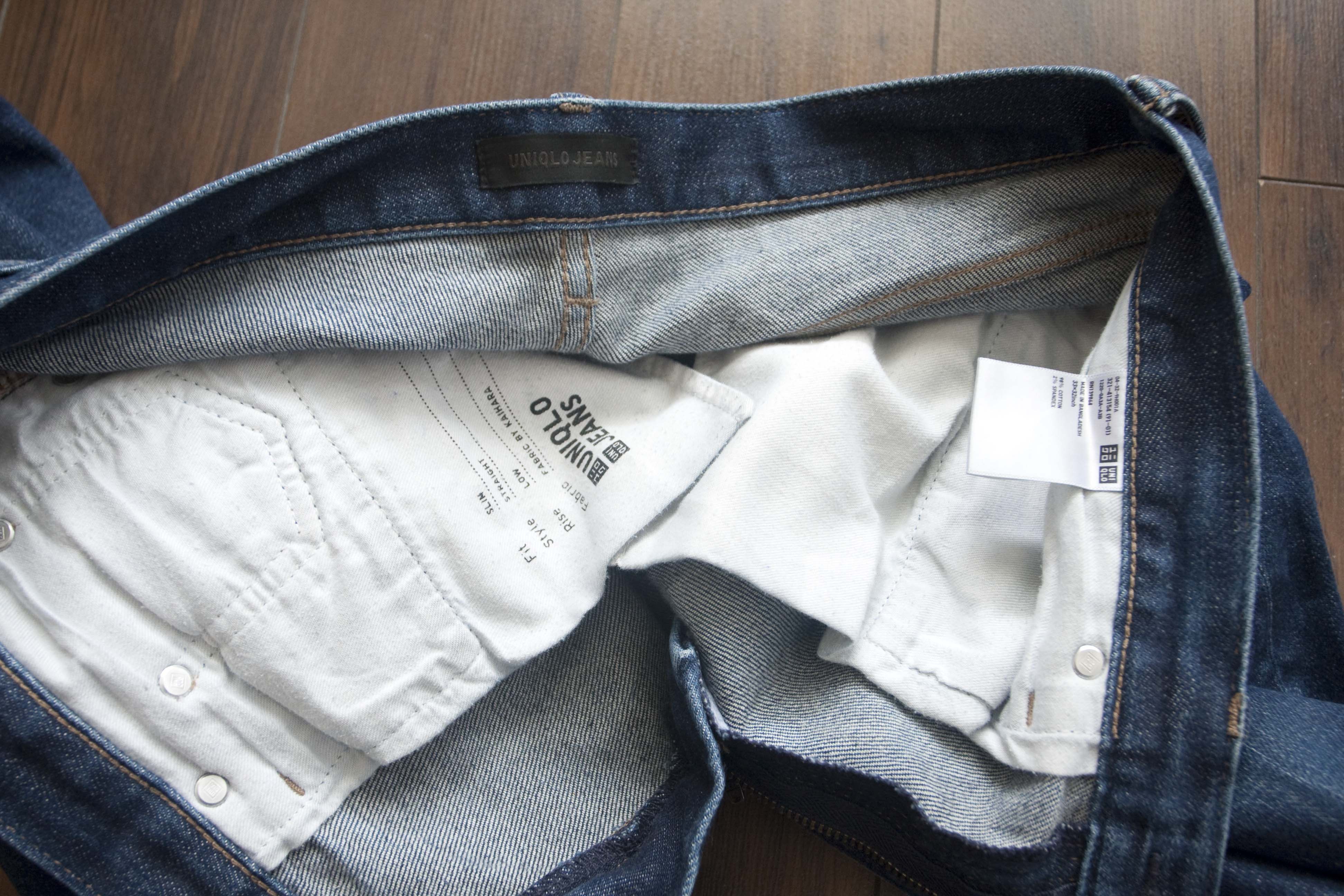 Uniqlo Uniqlo Kaihara Selvedge Jeans Slim Straight Size 33x29.5 Size US 33 - 7 Thumbnail
