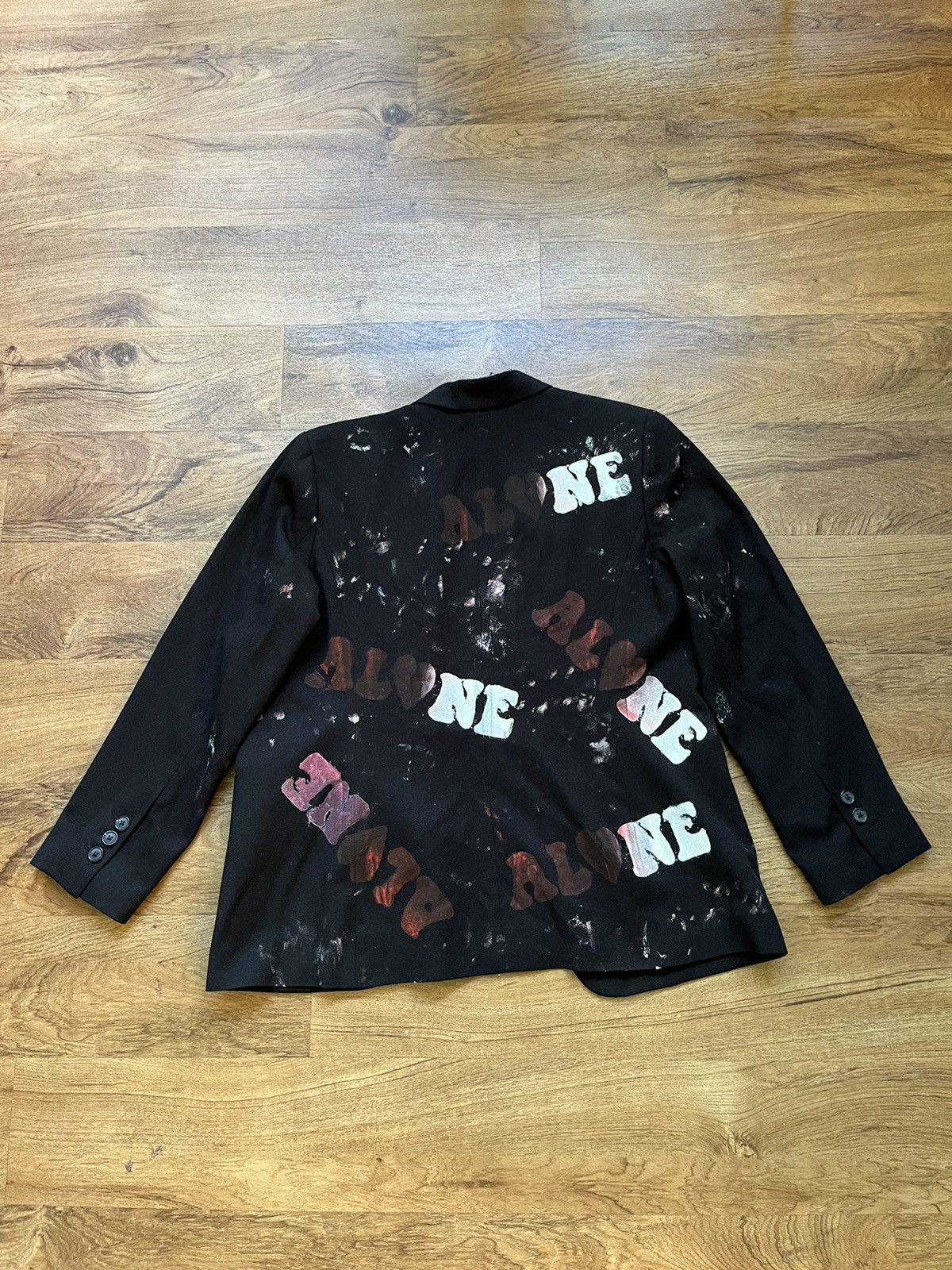 Other Up-Cycled Crazy Sample Print Blazer Jacket Size XS / US 0-2 / IT 36-38 - 1 Thumbnail