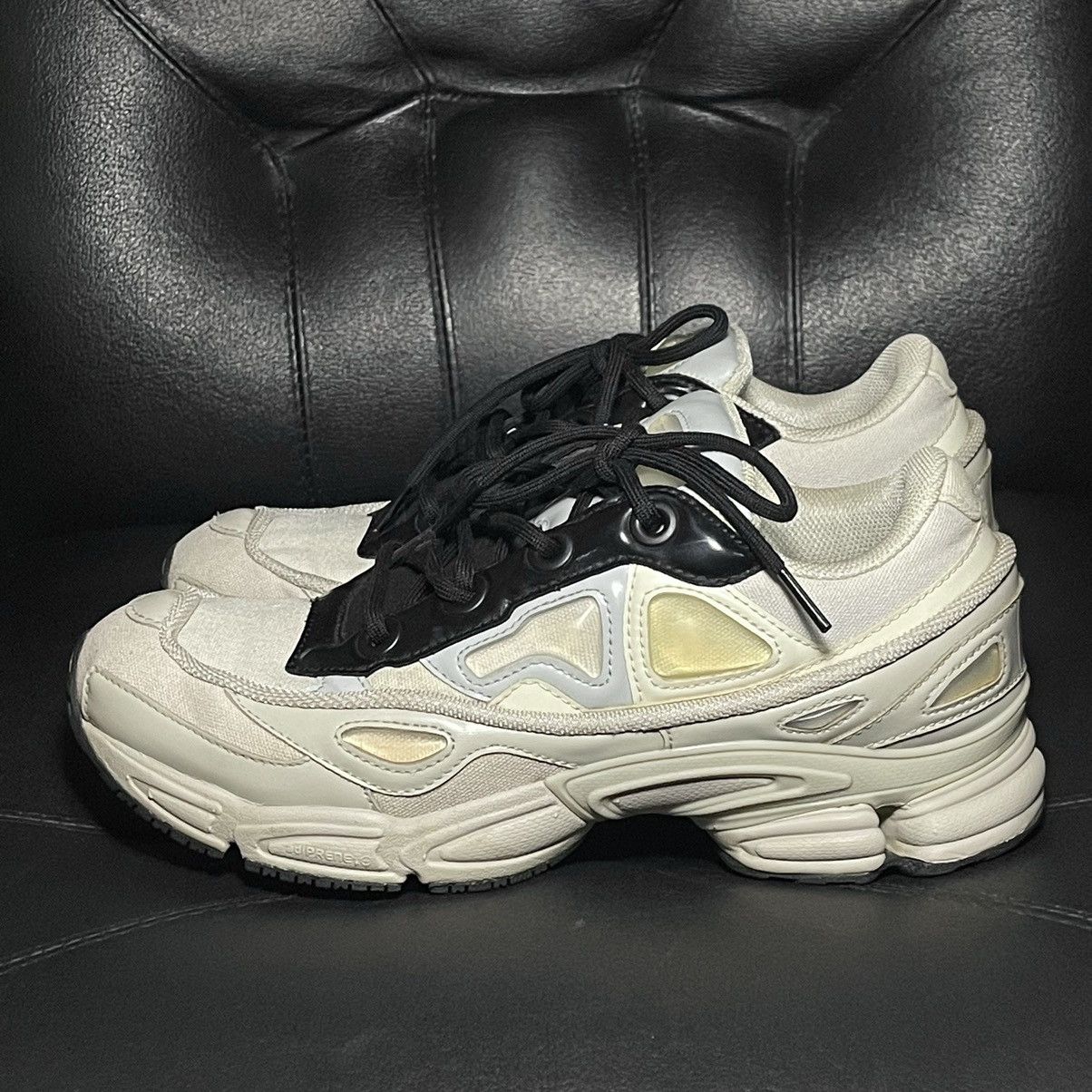 Adidas Raf Simons Ozweego cream white
