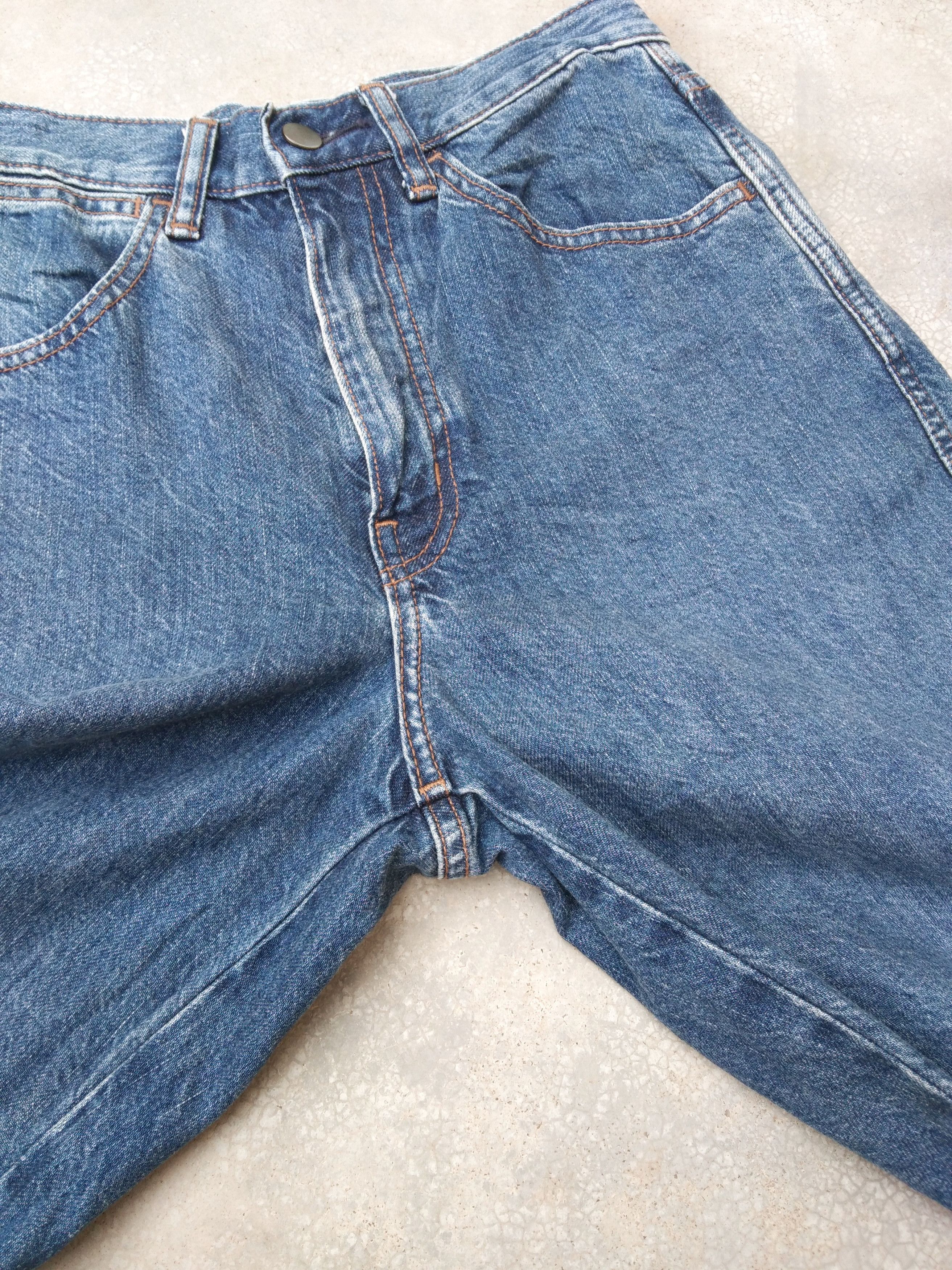 Japanese Brand Vintage Uniqlo Loose Baggy Jeans 26x32 Size US 26 / EU 42 - 4 Thumbnail
