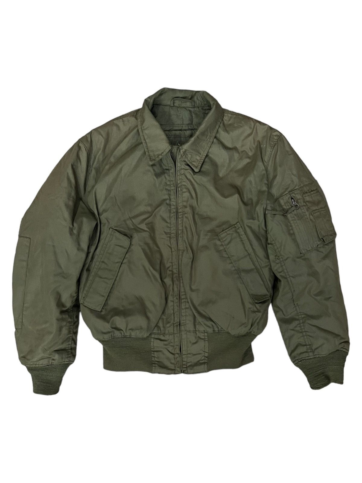 Vintage VERY RARE VINTAGE JACKET FLIGHT BOMBER CVC TANKER AIR CREW Size US M / EU 48-50 / 2 - 1 Thumbnail