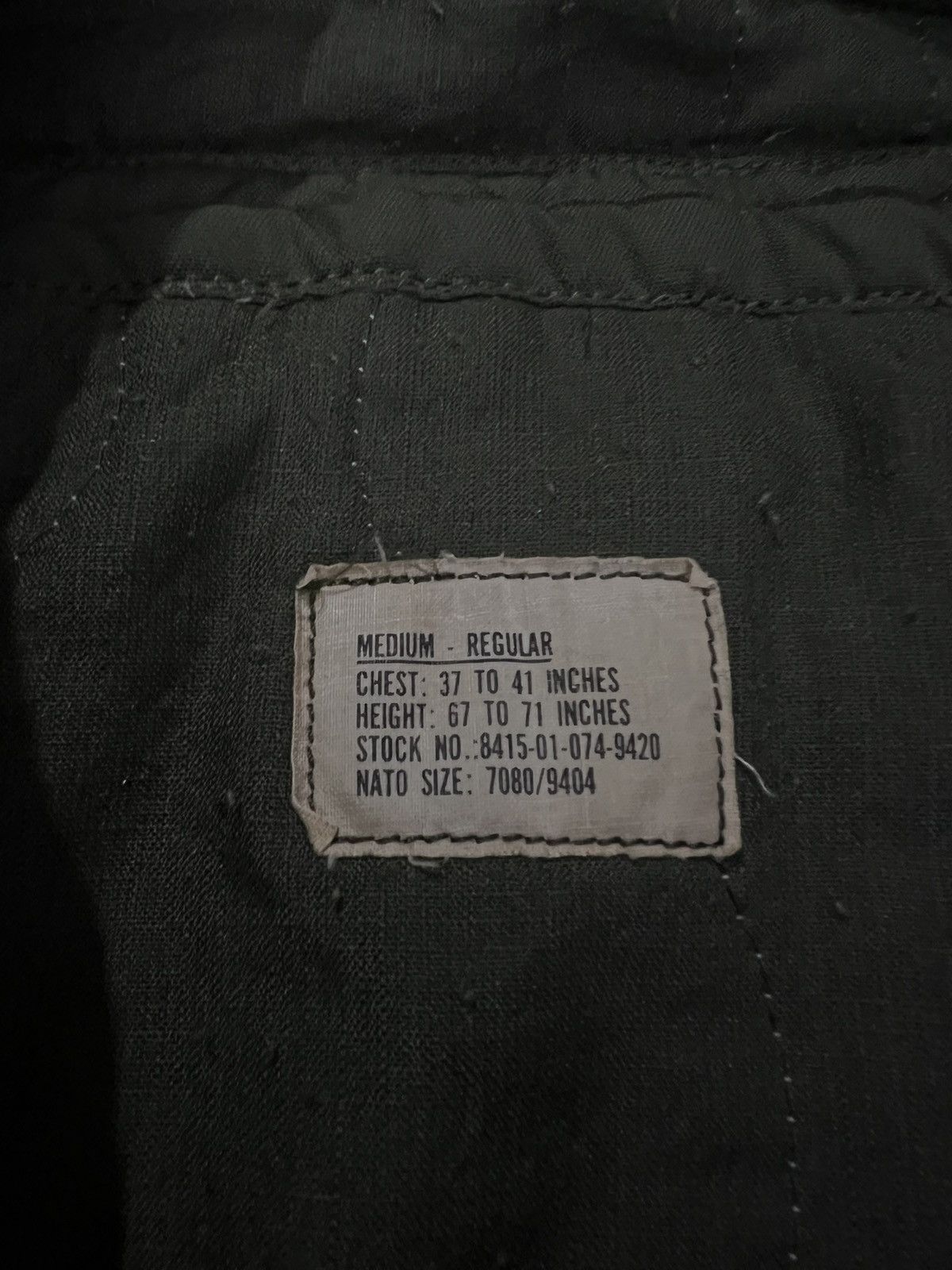 Vintage VERY RARE VINTAGE JACKET FLIGHT BOMBER CVC TANKER AIR CREW Size US M / EU 48-50 / 2 - 4 Thumbnail