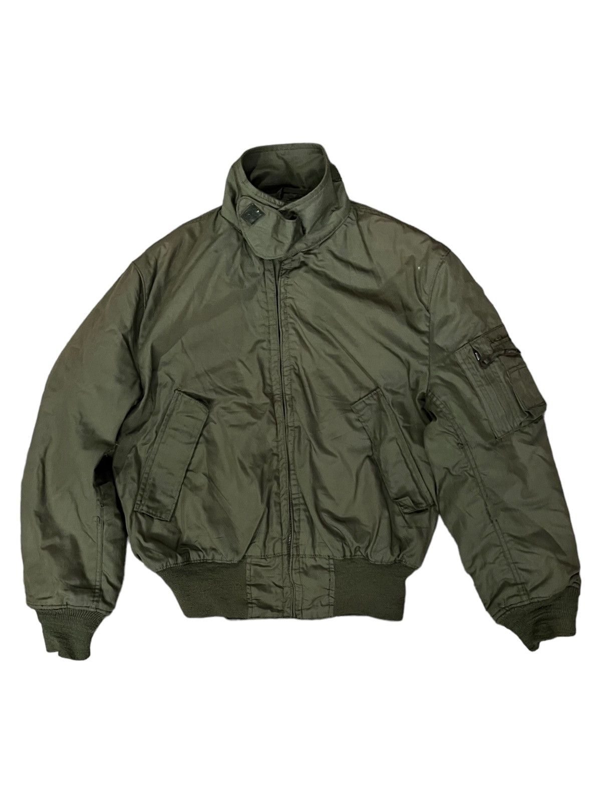 Vintage VERY RARE VINTAGE JACKET FLIGHT BOMBER CVC TANKER AIR CREW Size US M / EU 48-50 / 2 - 3 Thumbnail