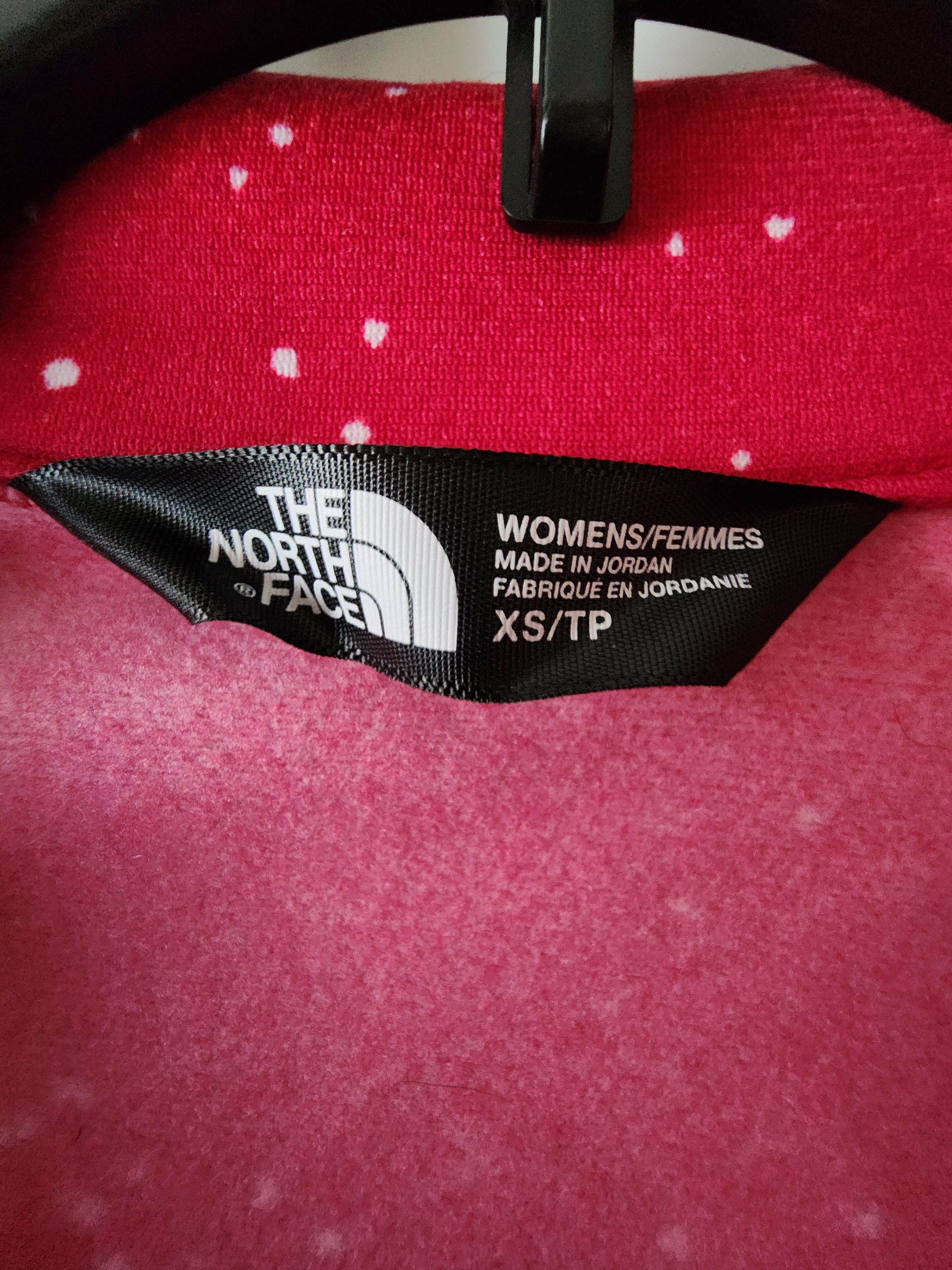 The North Face The North Face Pink White Speckle 1/4 Zip Athletic Fleece XS Size XS / US 0-2 / IT 36-38 - 4 Thumbnail