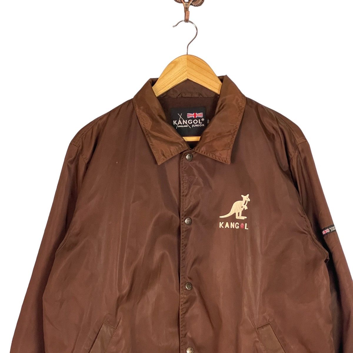 Kangol Kangol England Junior Snap Light Jacket Size US M / EU 48-50 / 2 - 5 Thumbnail