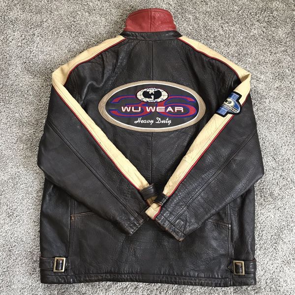 Wu tang best sale clan leather jacket