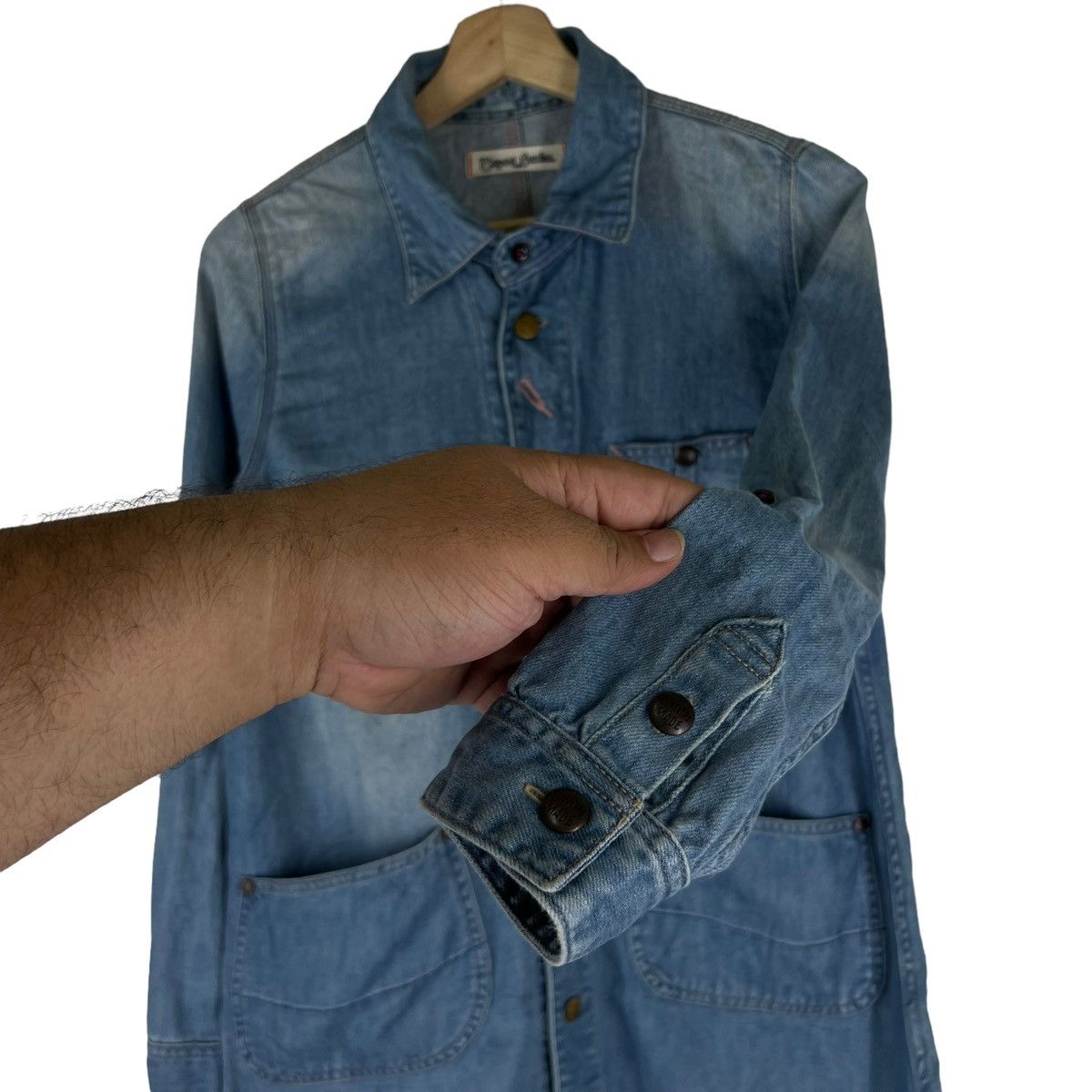 Japanese Brand VINTAGE CHORE JACKET CEPOT DENIM INSPIRED KAPITAL JAPAN Size US M / EU 48-50 / 2 - 7 Thumbnail