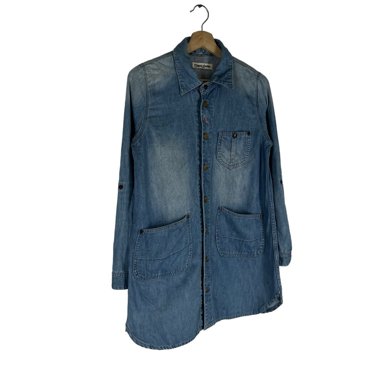 Japanese Brand VINTAGE CHORE JACKET CEPOT DENIM INSPIRED KAPITAL JAPAN Size US M / EU 48-50 / 2 - 2 Thumbnail