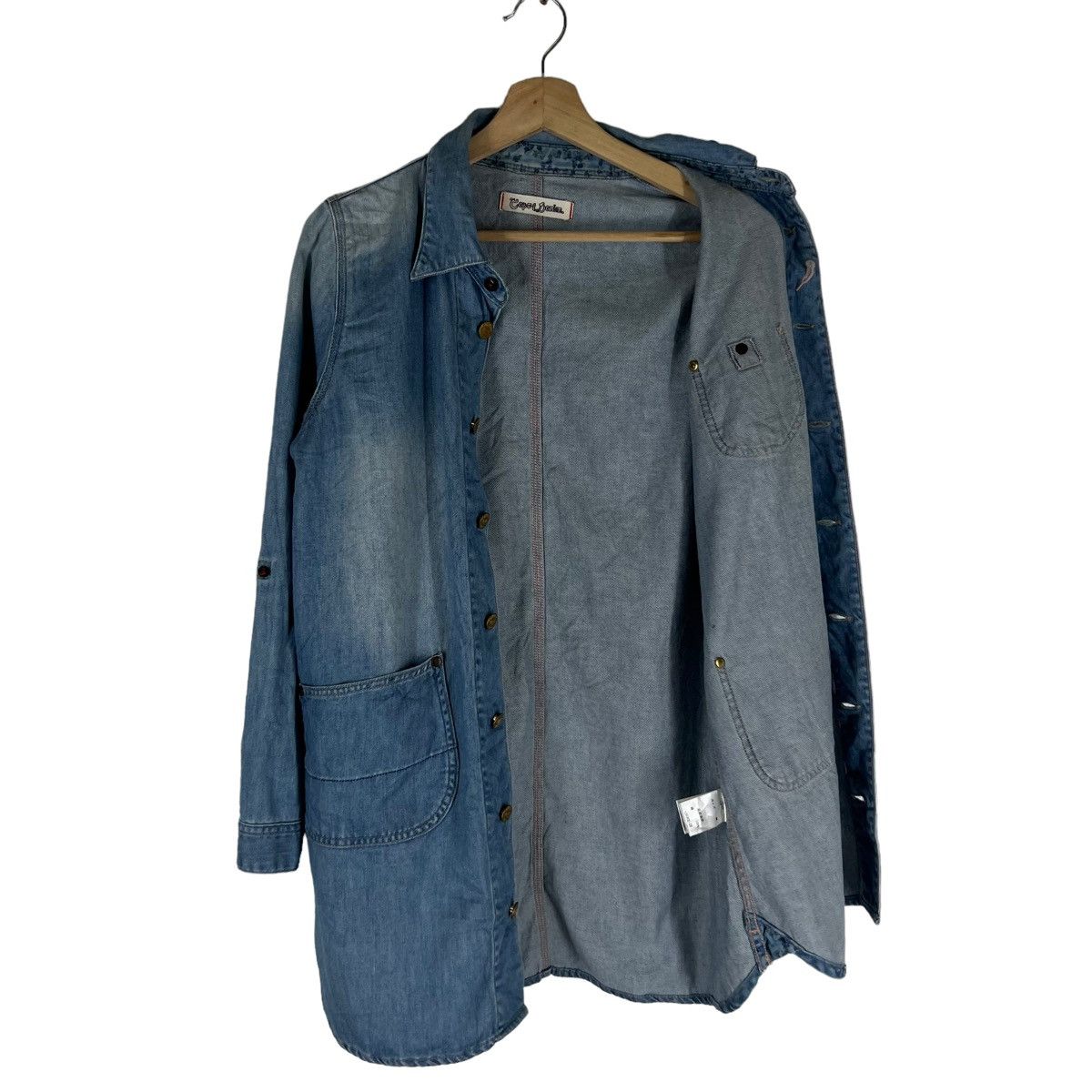 Japanese Brand VINTAGE CHORE JACKET CEPOT DENIM INSPIRED KAPITAL JAPAN Size US M / EU 48-50 / 2 - 10 Thumbnail