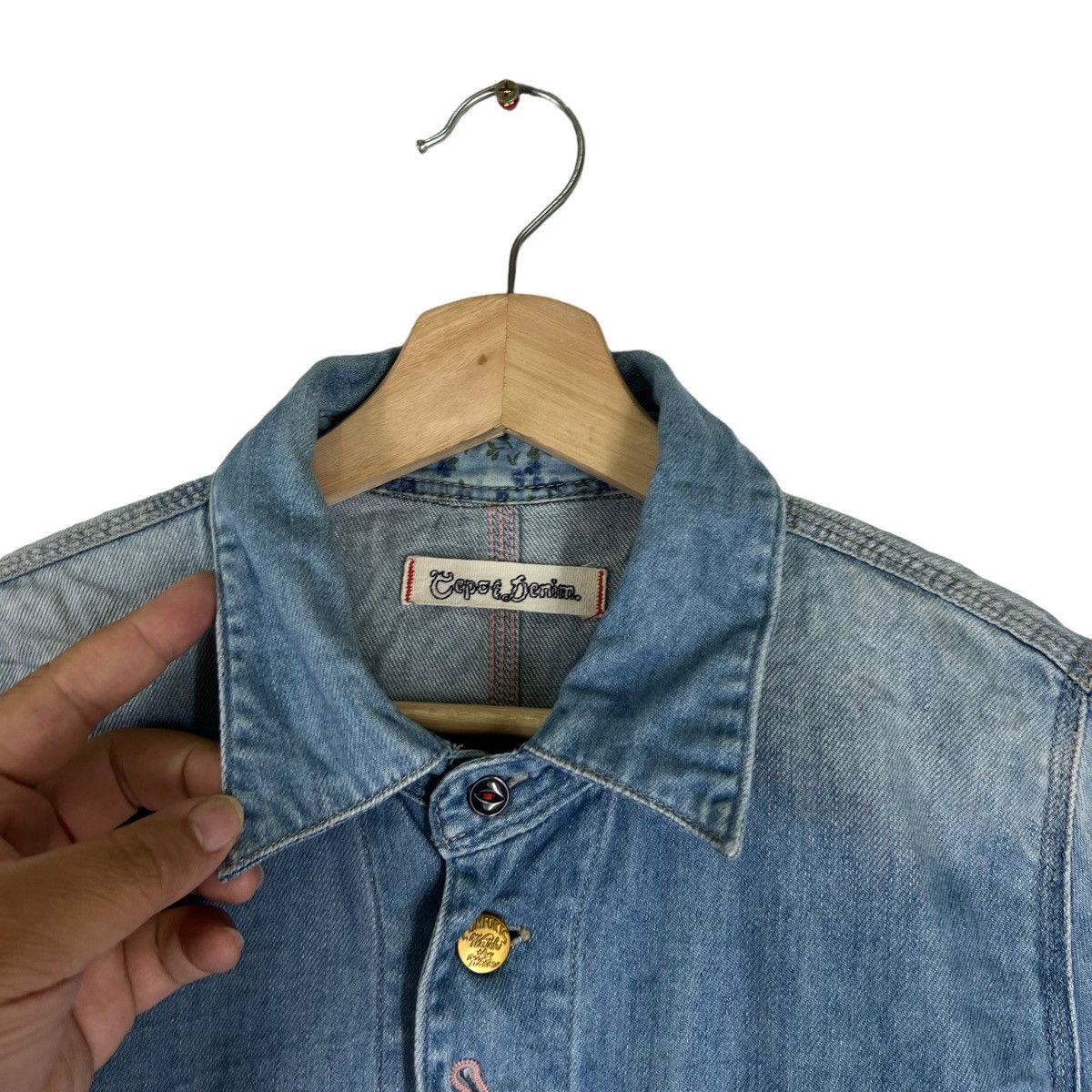 Japanese Brand VINTAGE CHORE JACKET CEPOT DENIM INSPIRED KAPITAL JAPAN Size US M / EU 48-50 / 2 - 8 Thumbnail