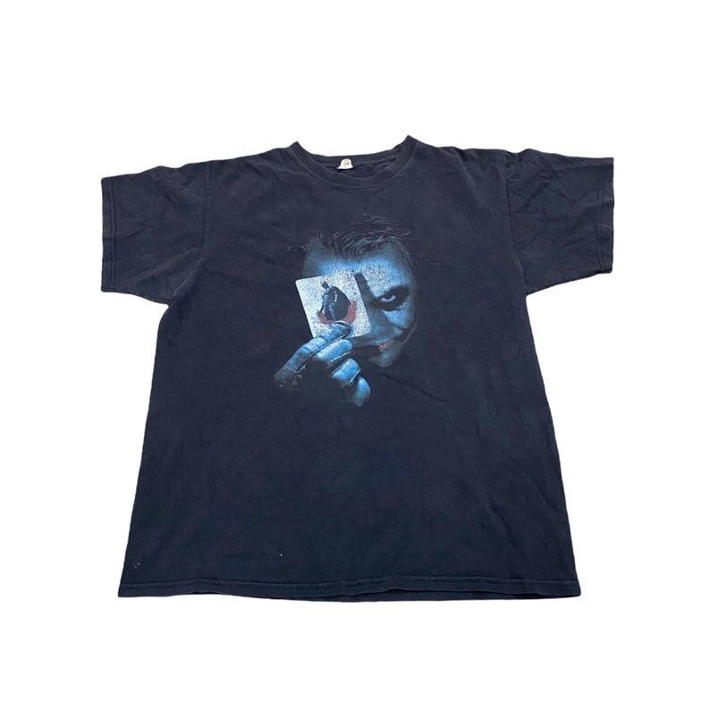 T-shirt Vintage The Dark Knight Joker - Taille L - Film Batman - Occasion Parfait état